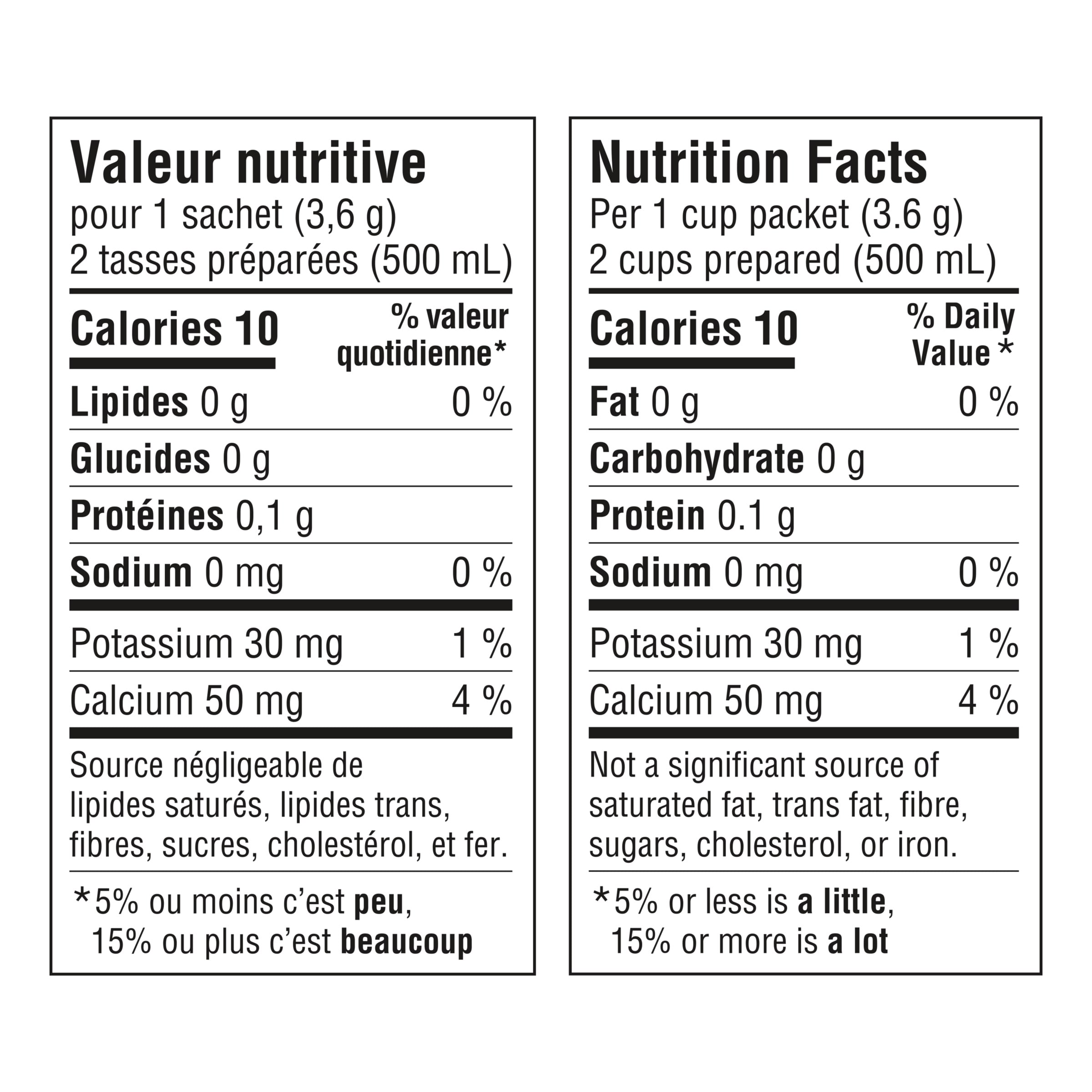Nutrition info for this product.