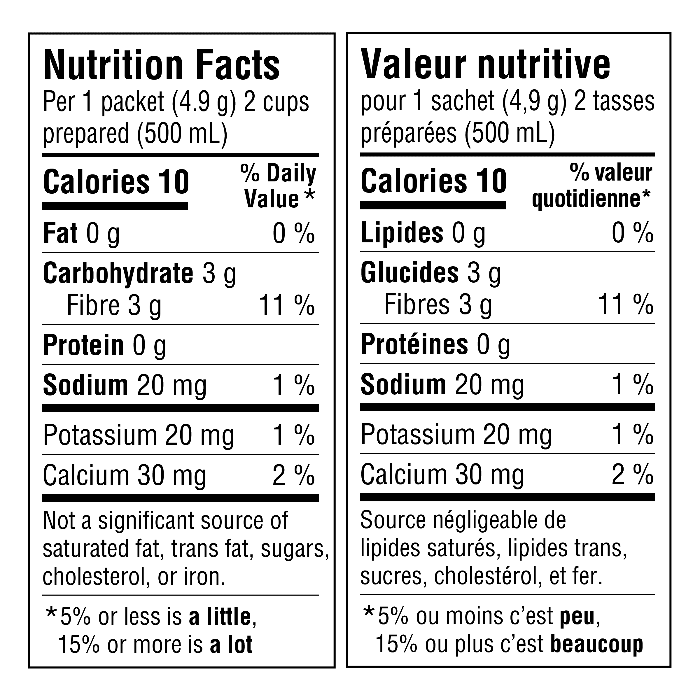 Nutrition info for this product.