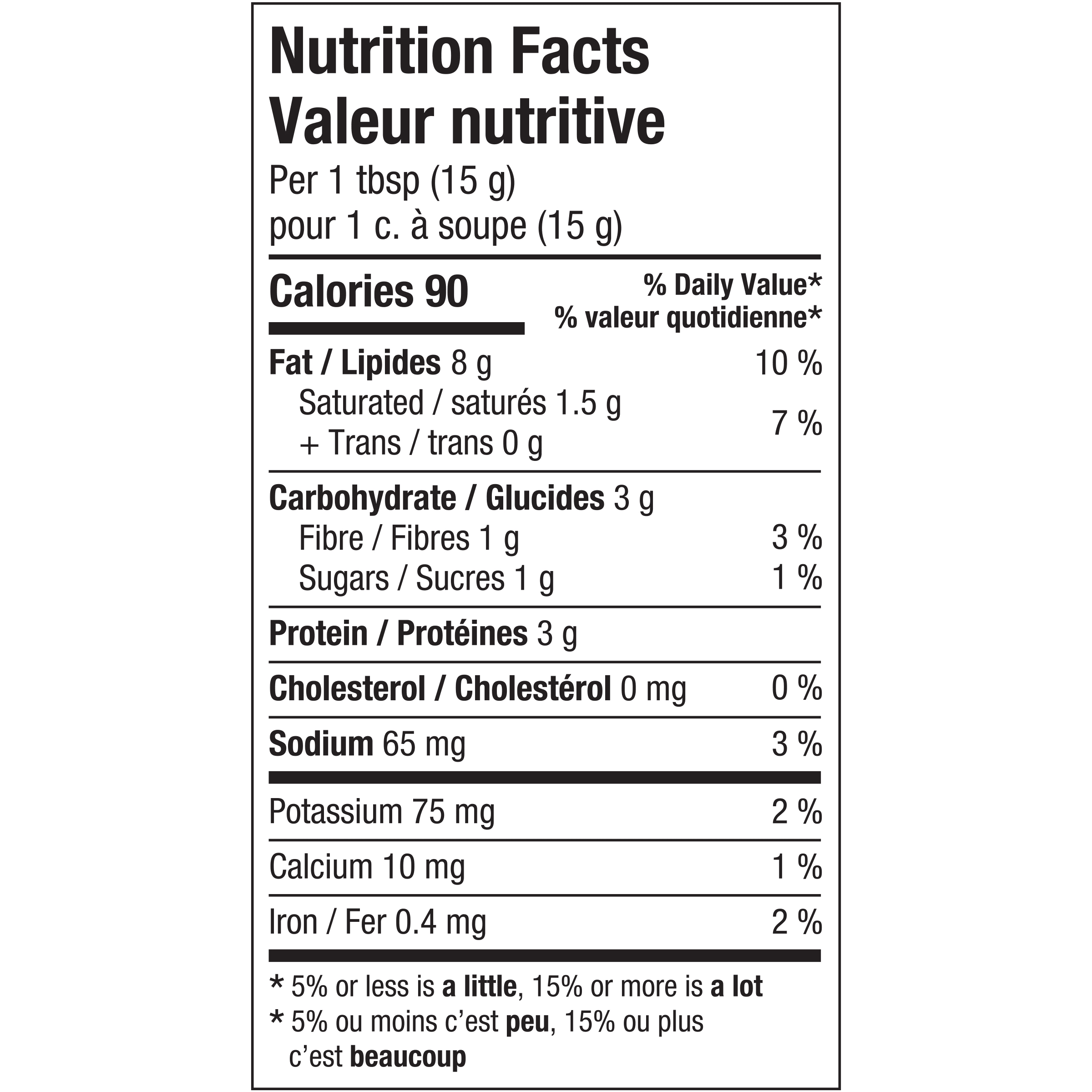 Nutrition info for this product.
