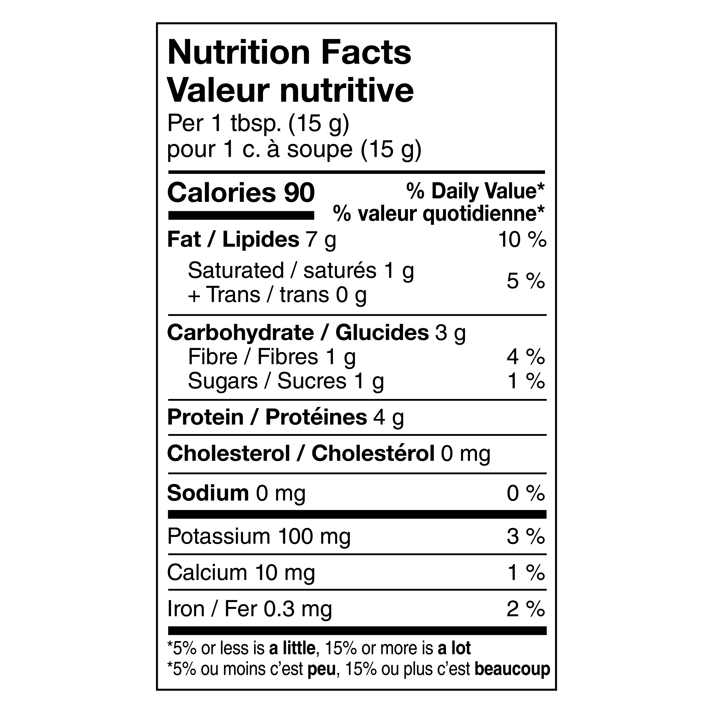 Nutrition info for this product.