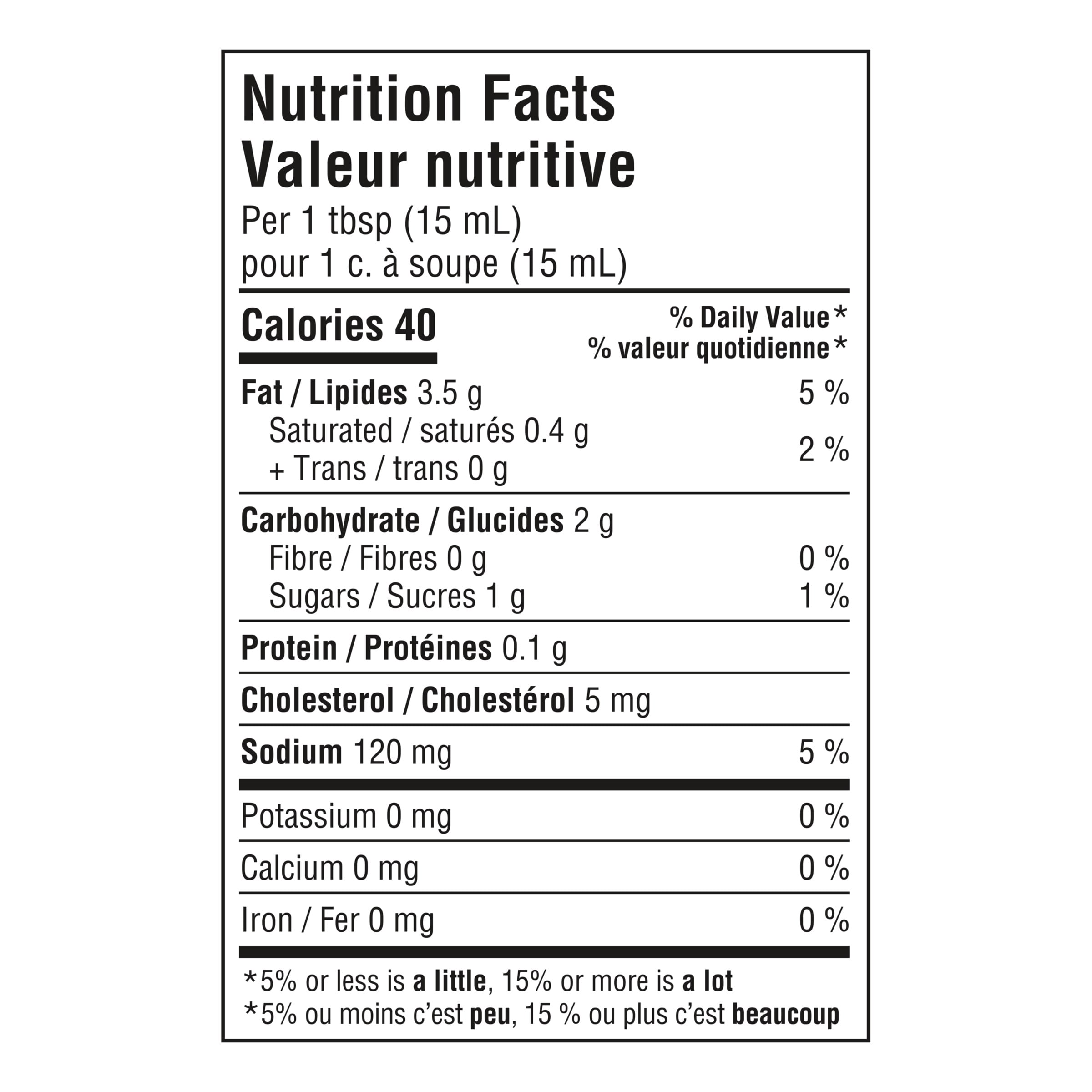 Nutrition info for this product.