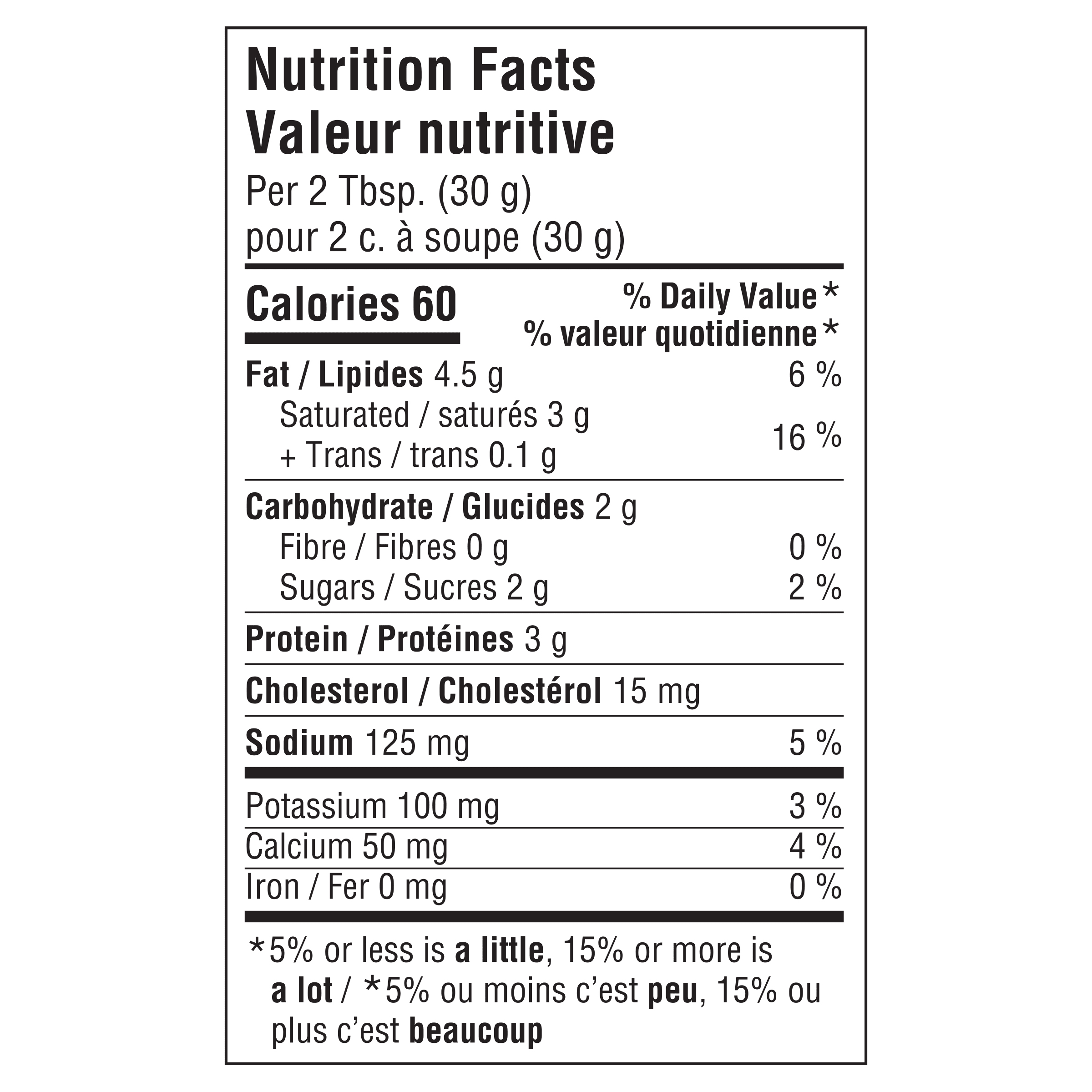 Nutrition info for this product.
