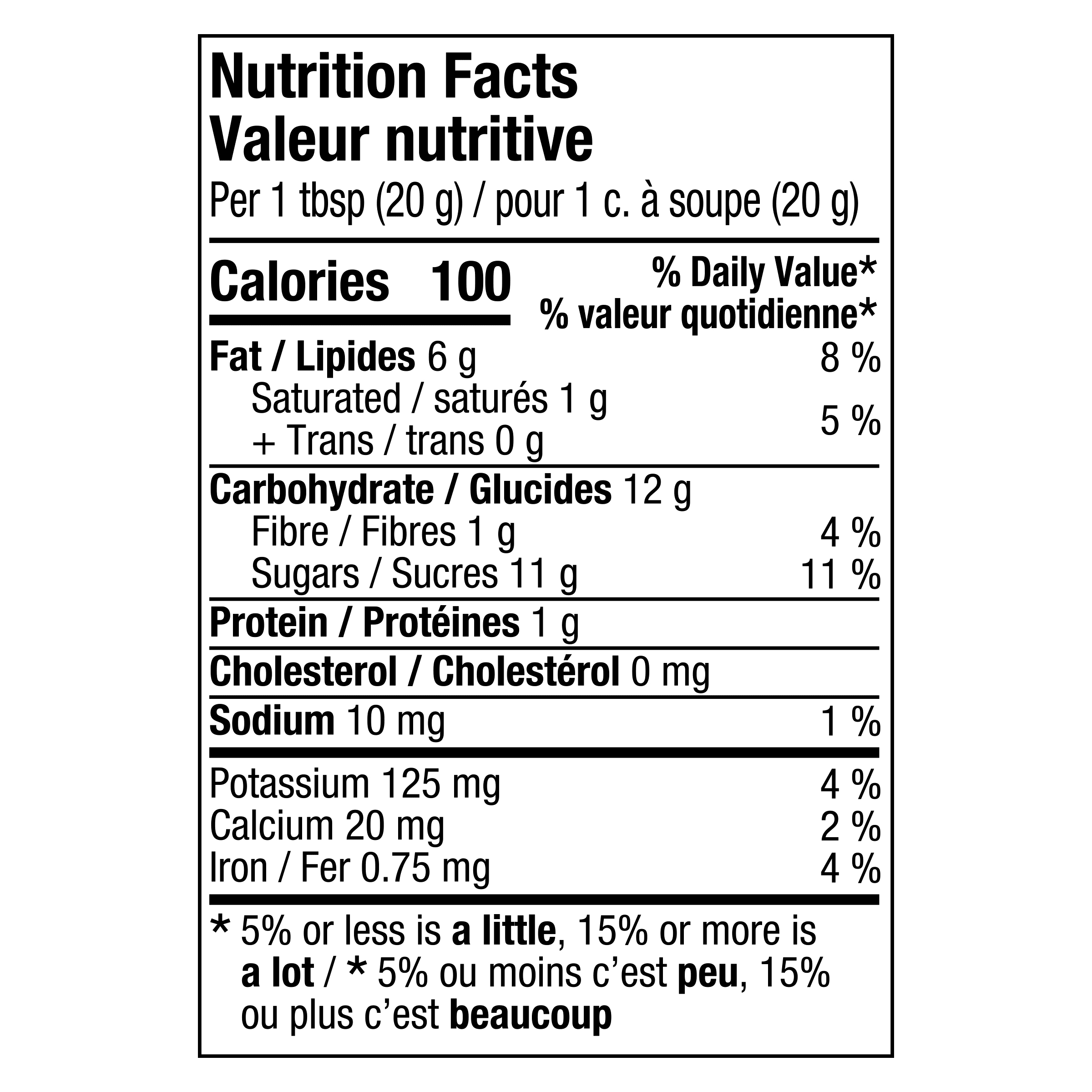 Nutrition info for this product.