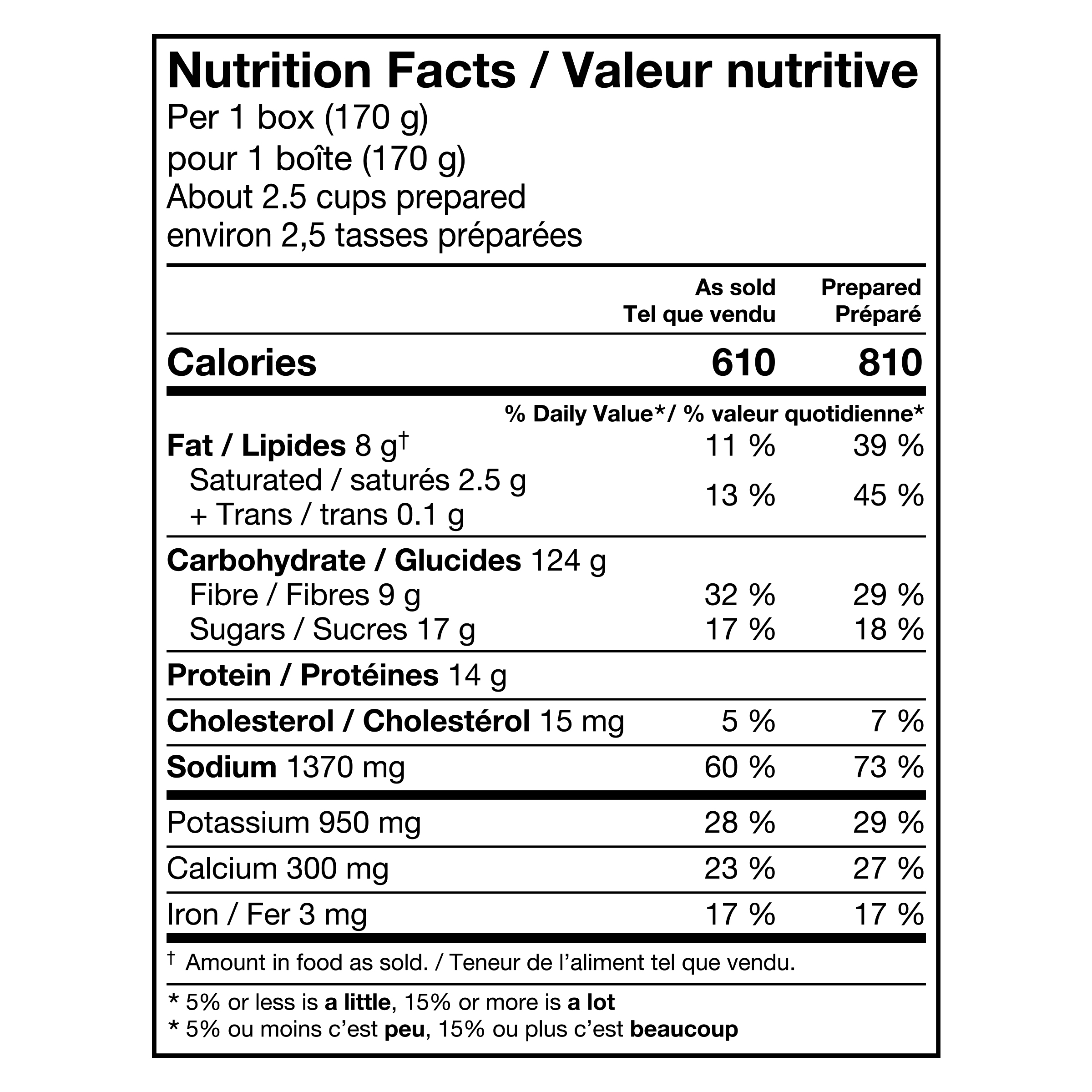 Nutrition info for this product.