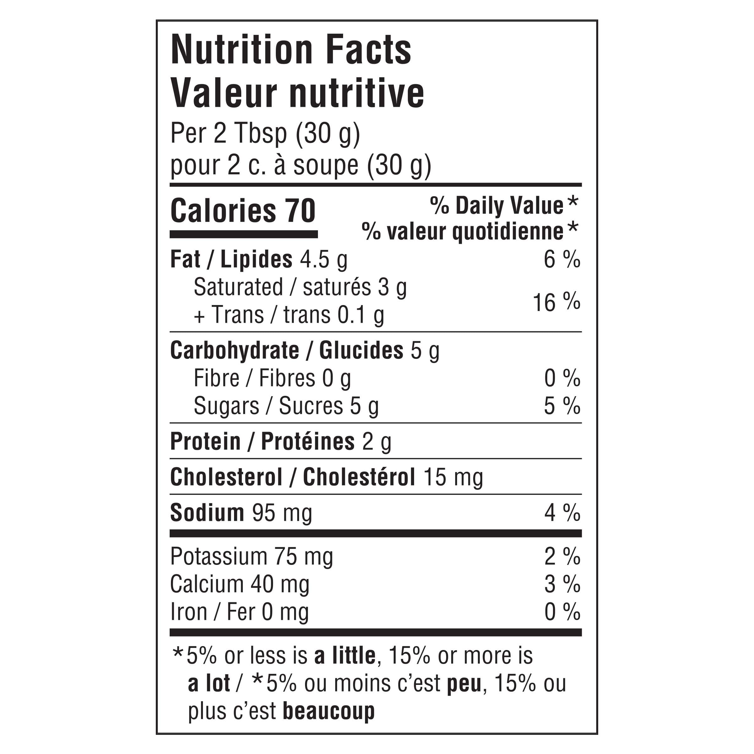 Nutrition info for this product.