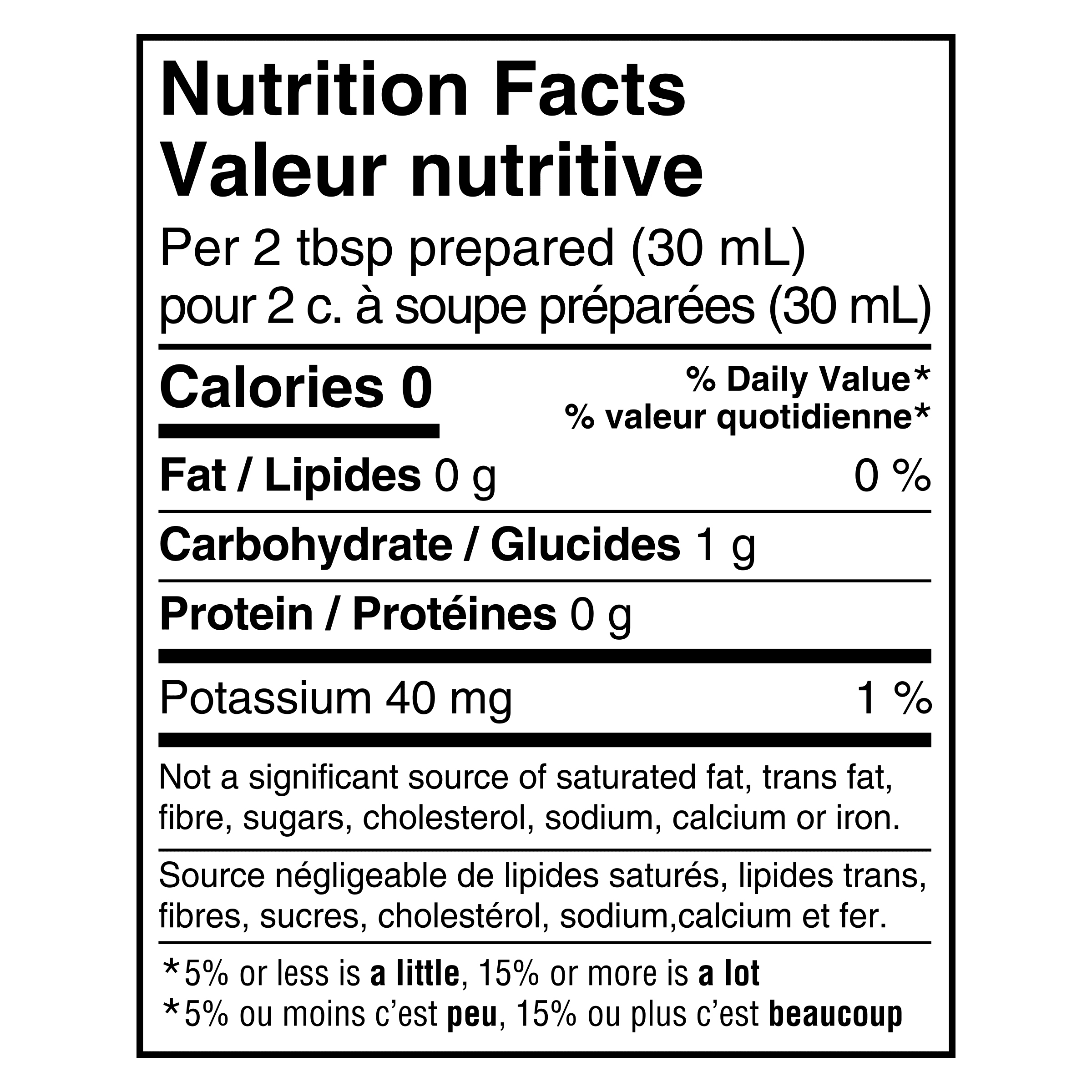Nutrition info for this product.
