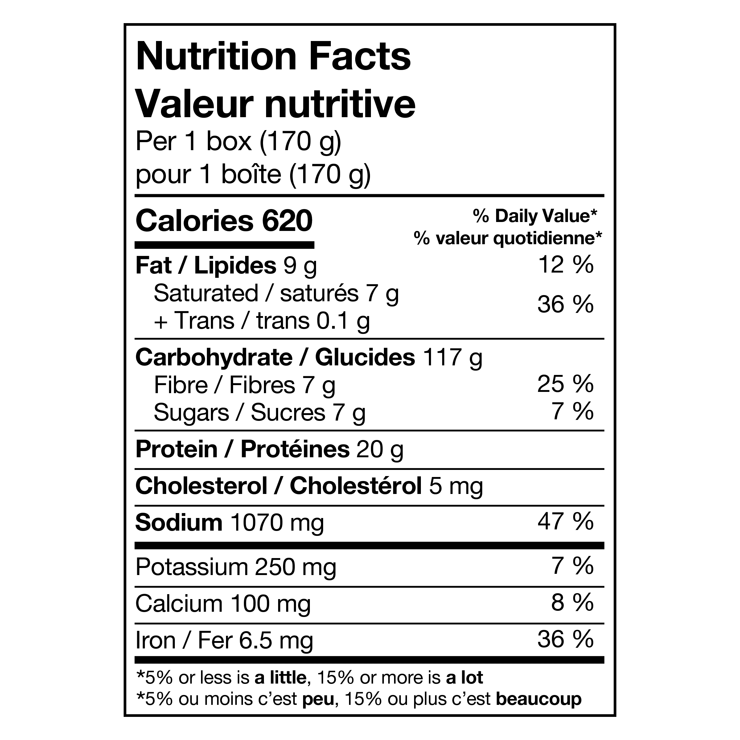 Nutrition info for this product.