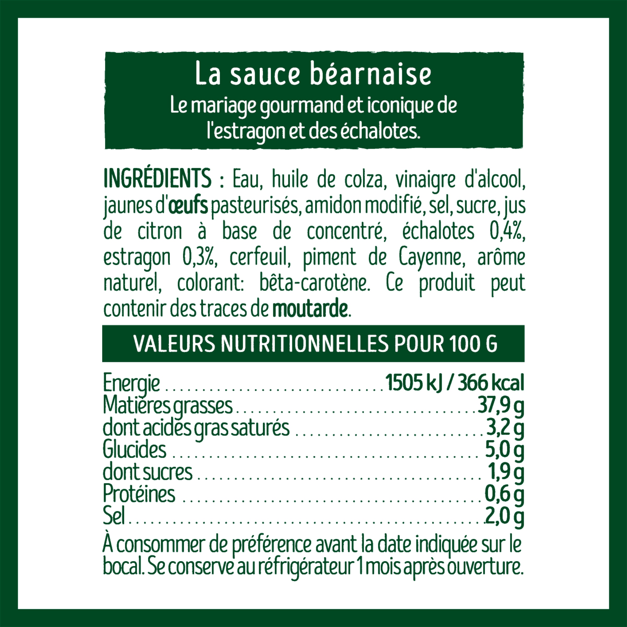 Nutrition info for this product.