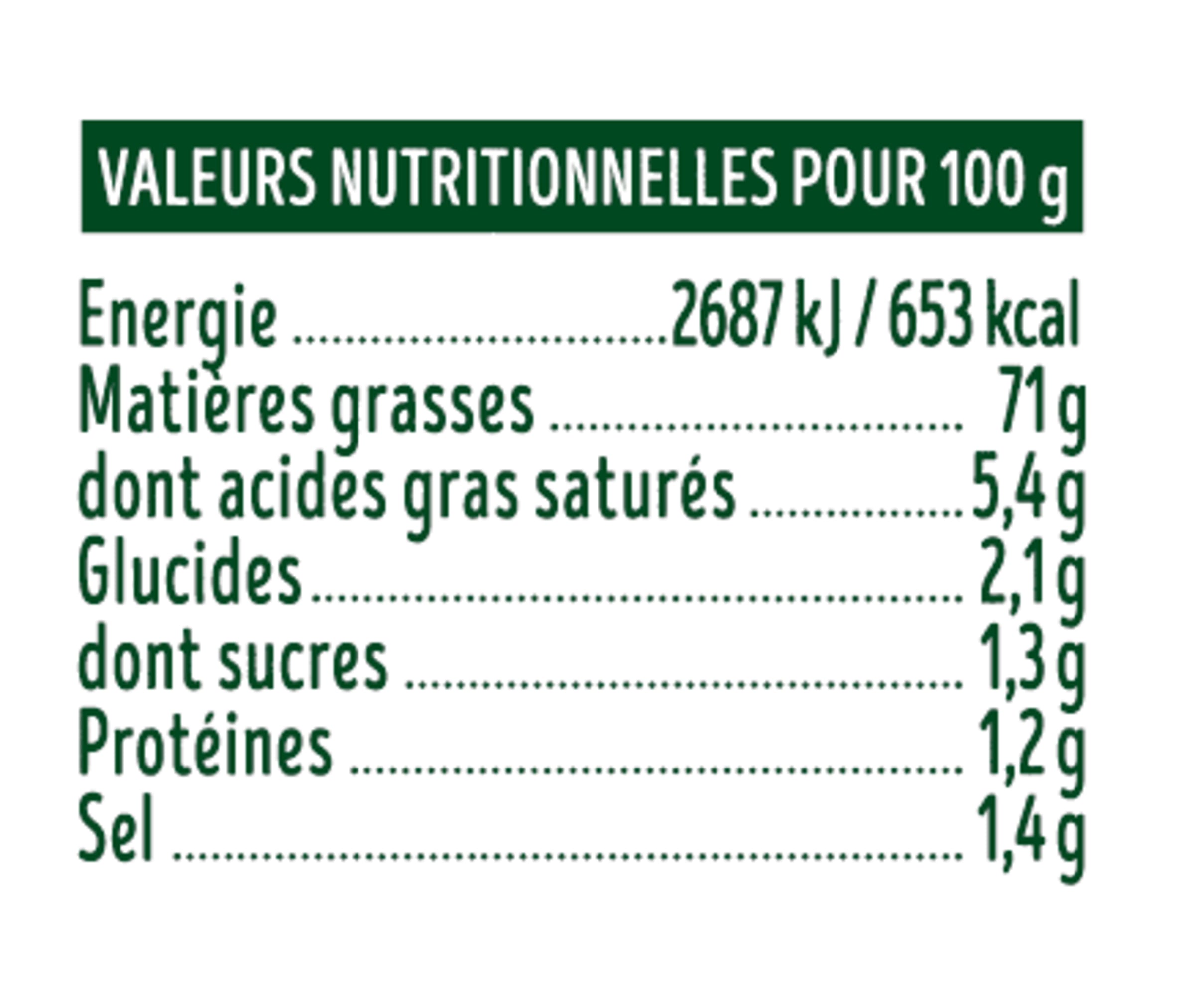 Nutrition info for this product.