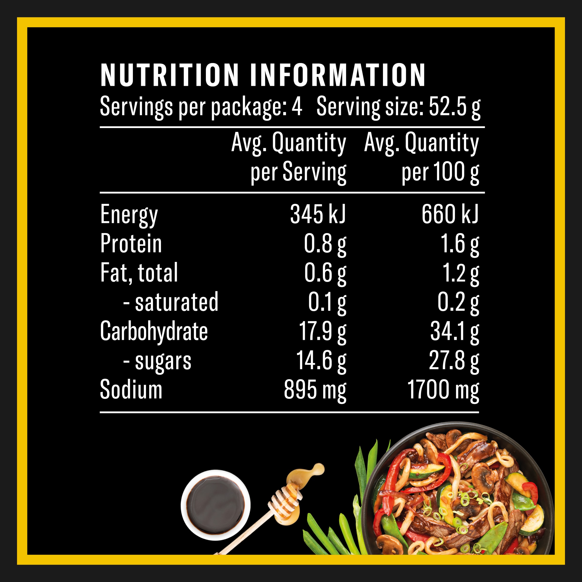 Nutrition info for this product.