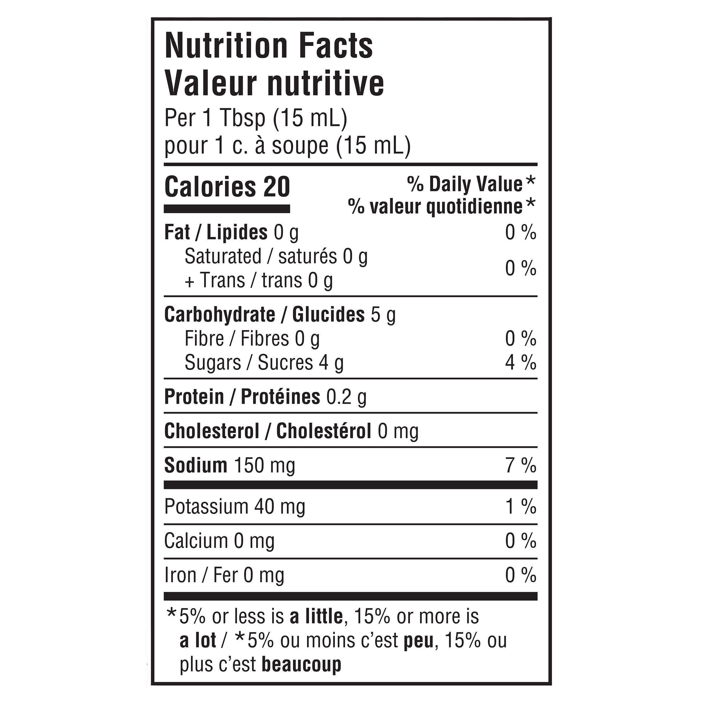 Nutrition info for this product.