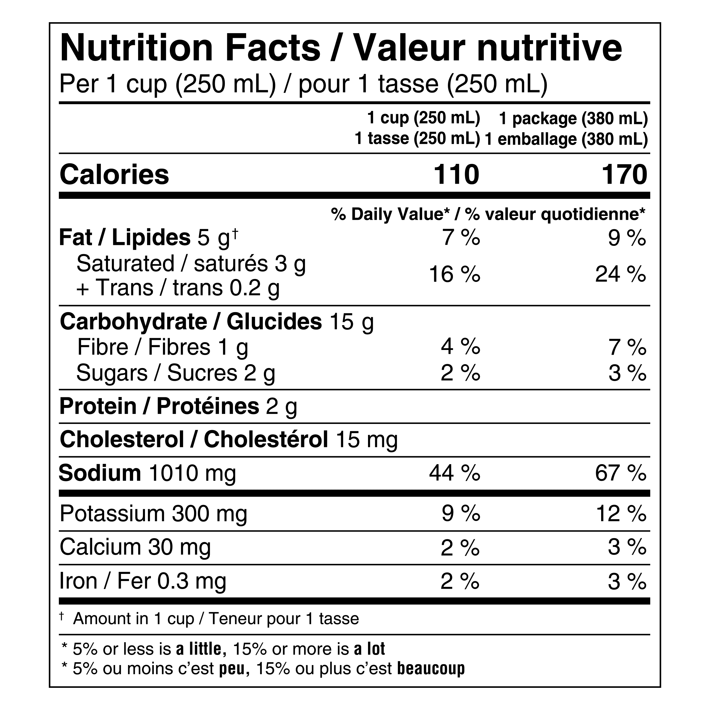 Nutrition info for this product.