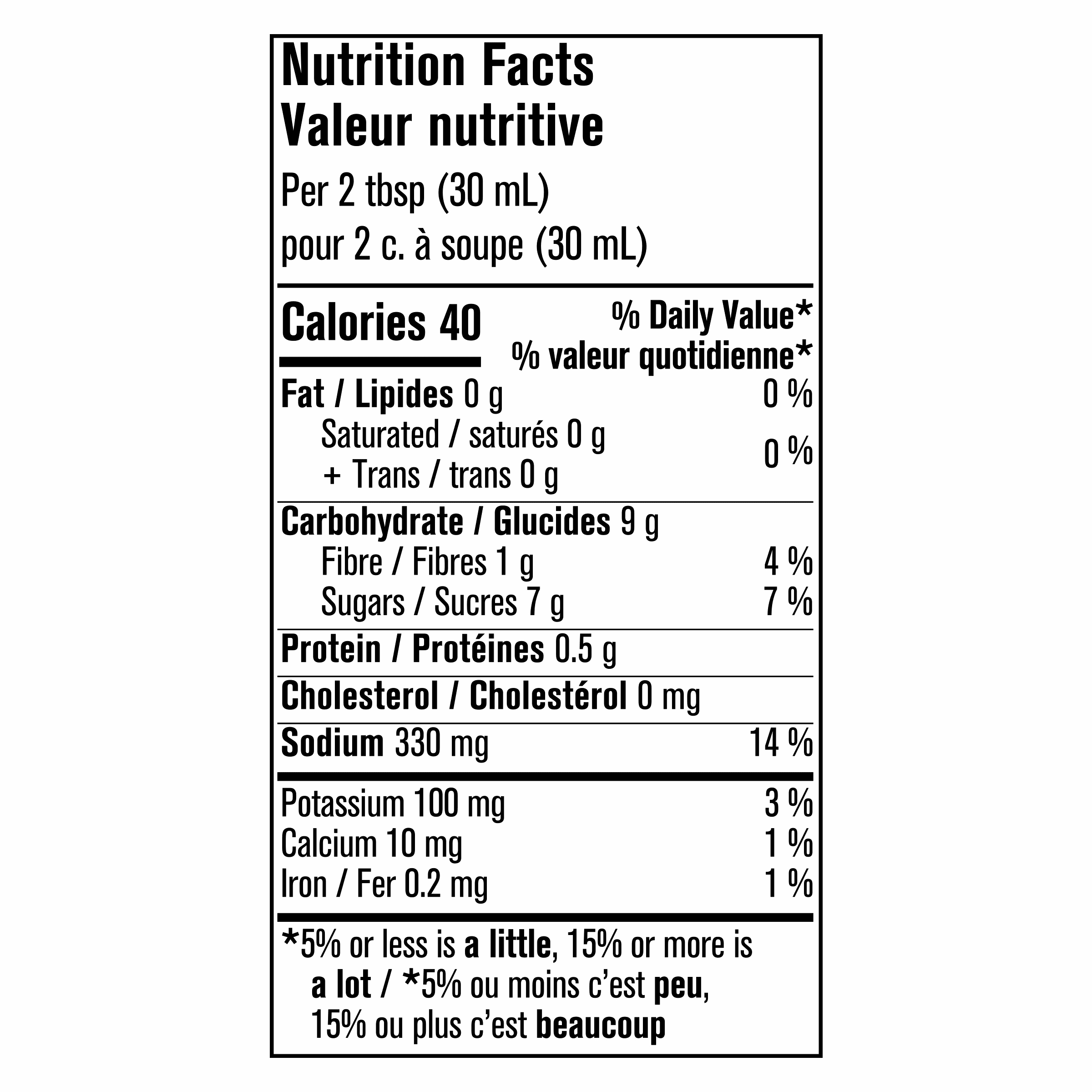 Nutrition info for this product.