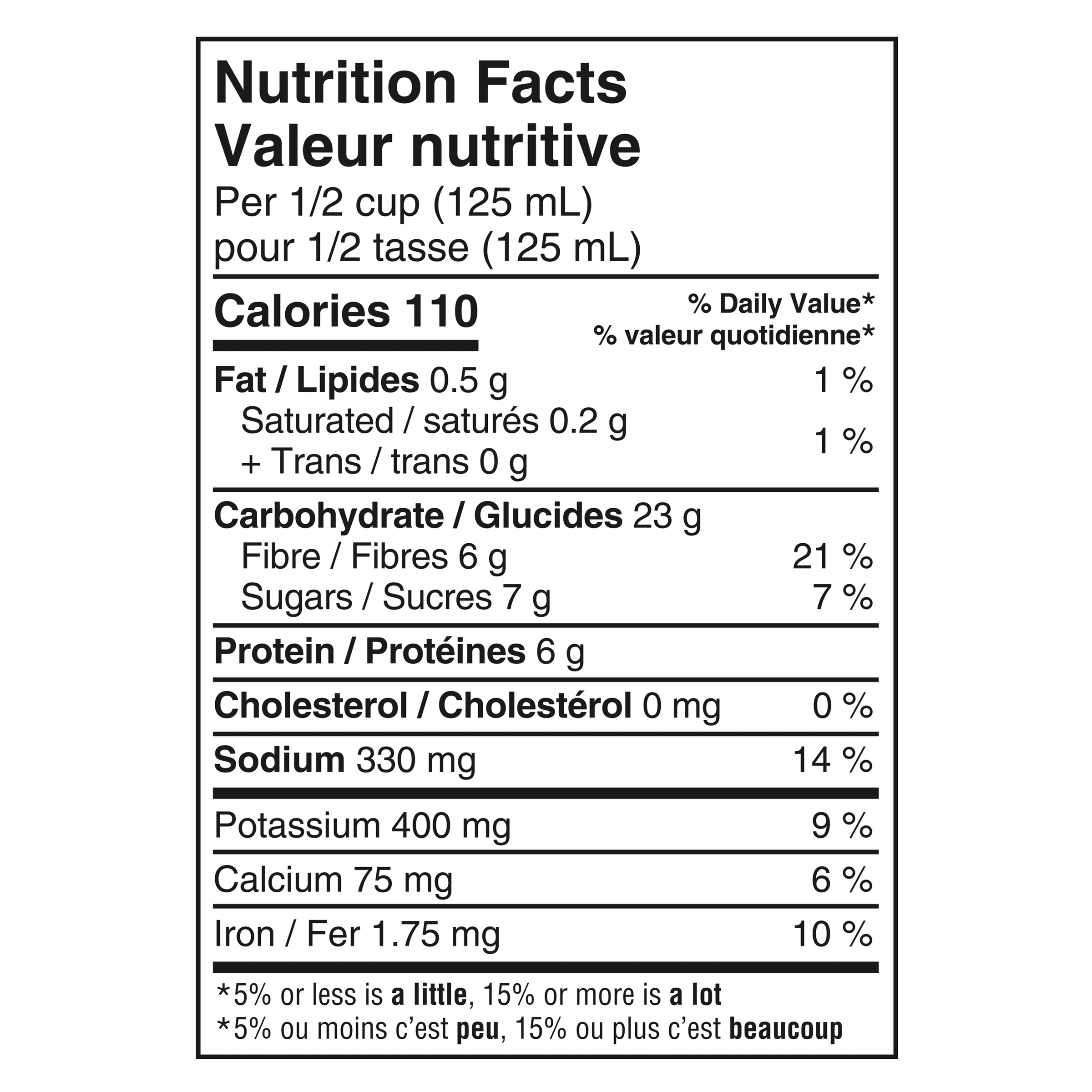 Nutrition info for this product.