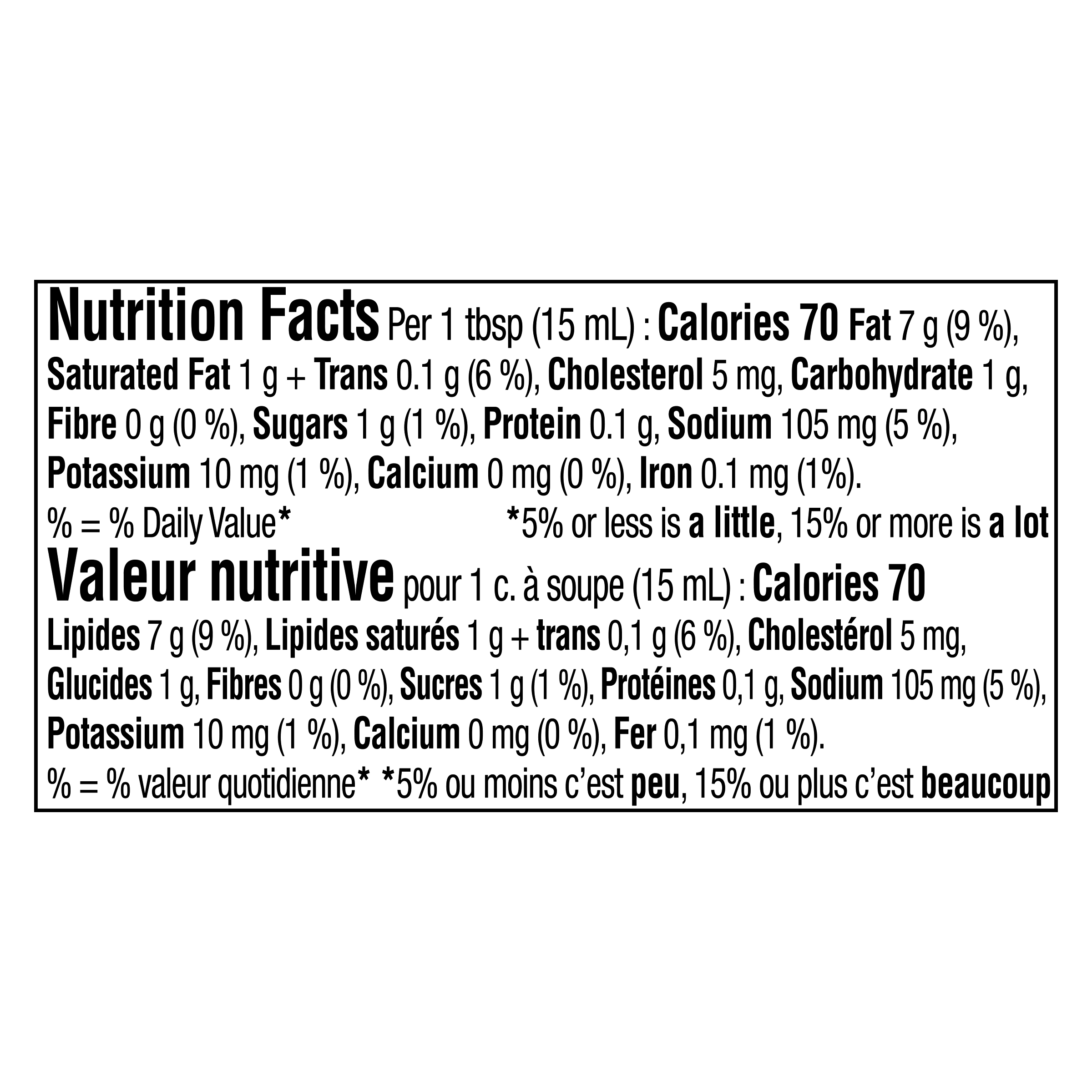 Nutrition info for this product.