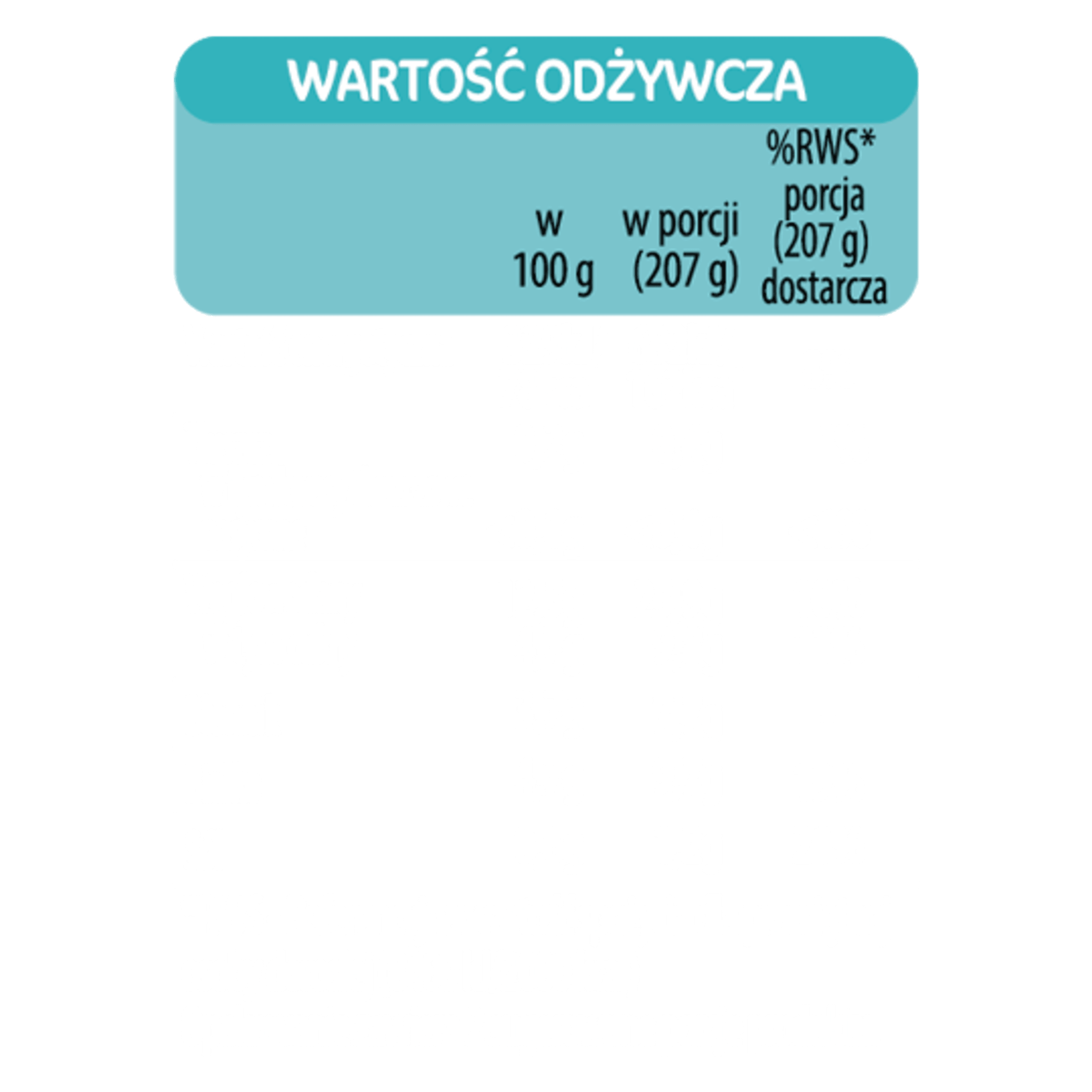 Nutrition info for this product.