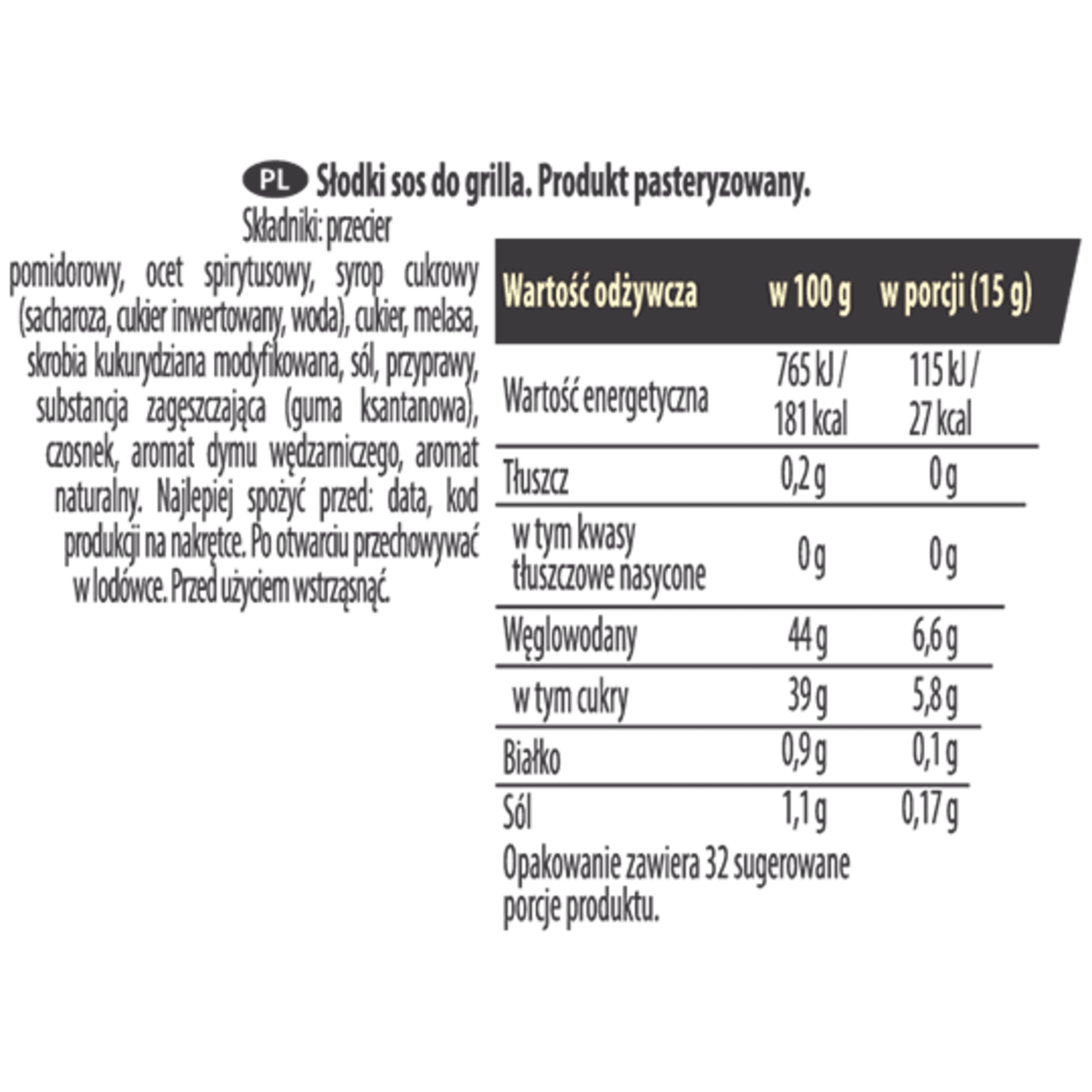 Nutrition info for this product.