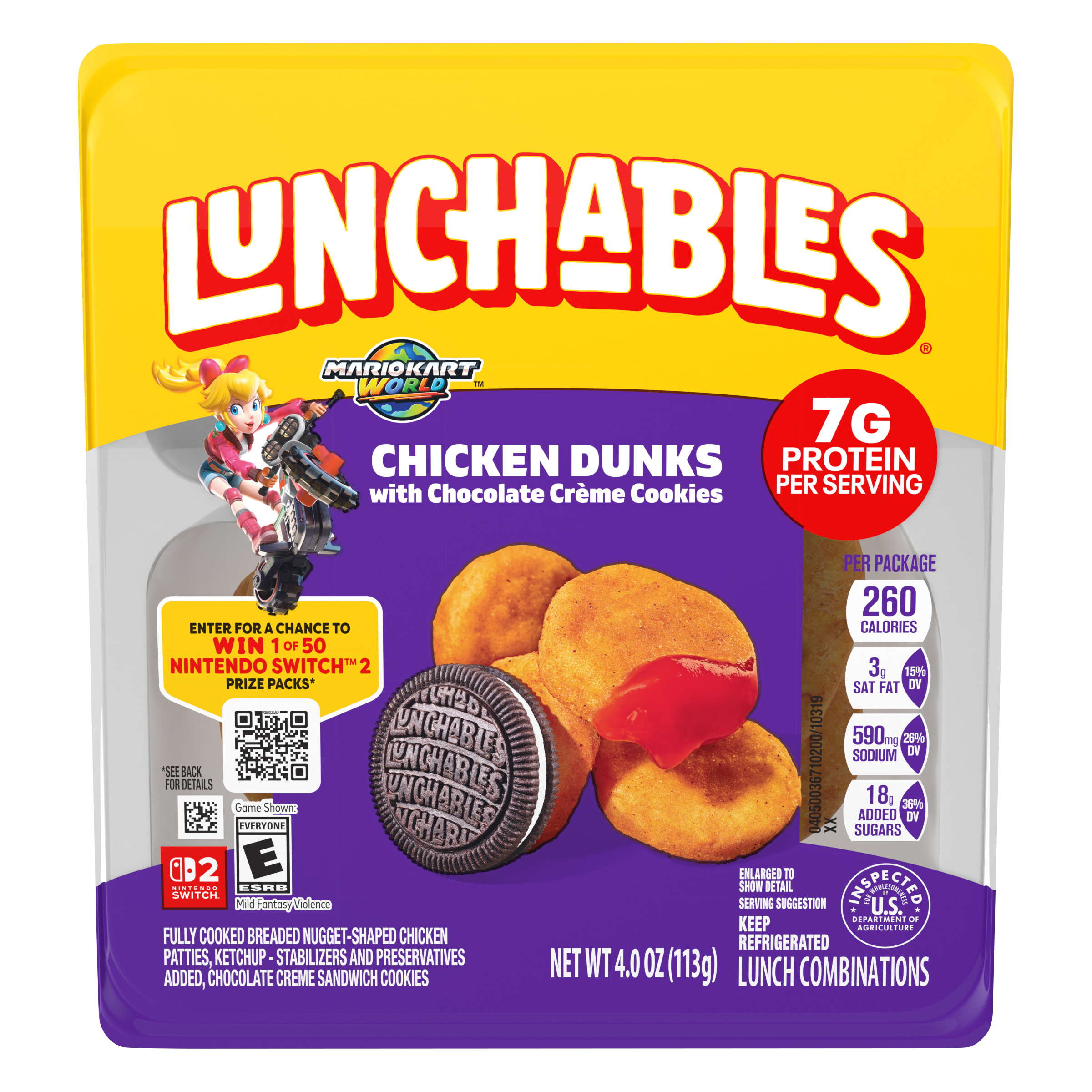 Chicken Dunks with Chocolate Creme Cookies