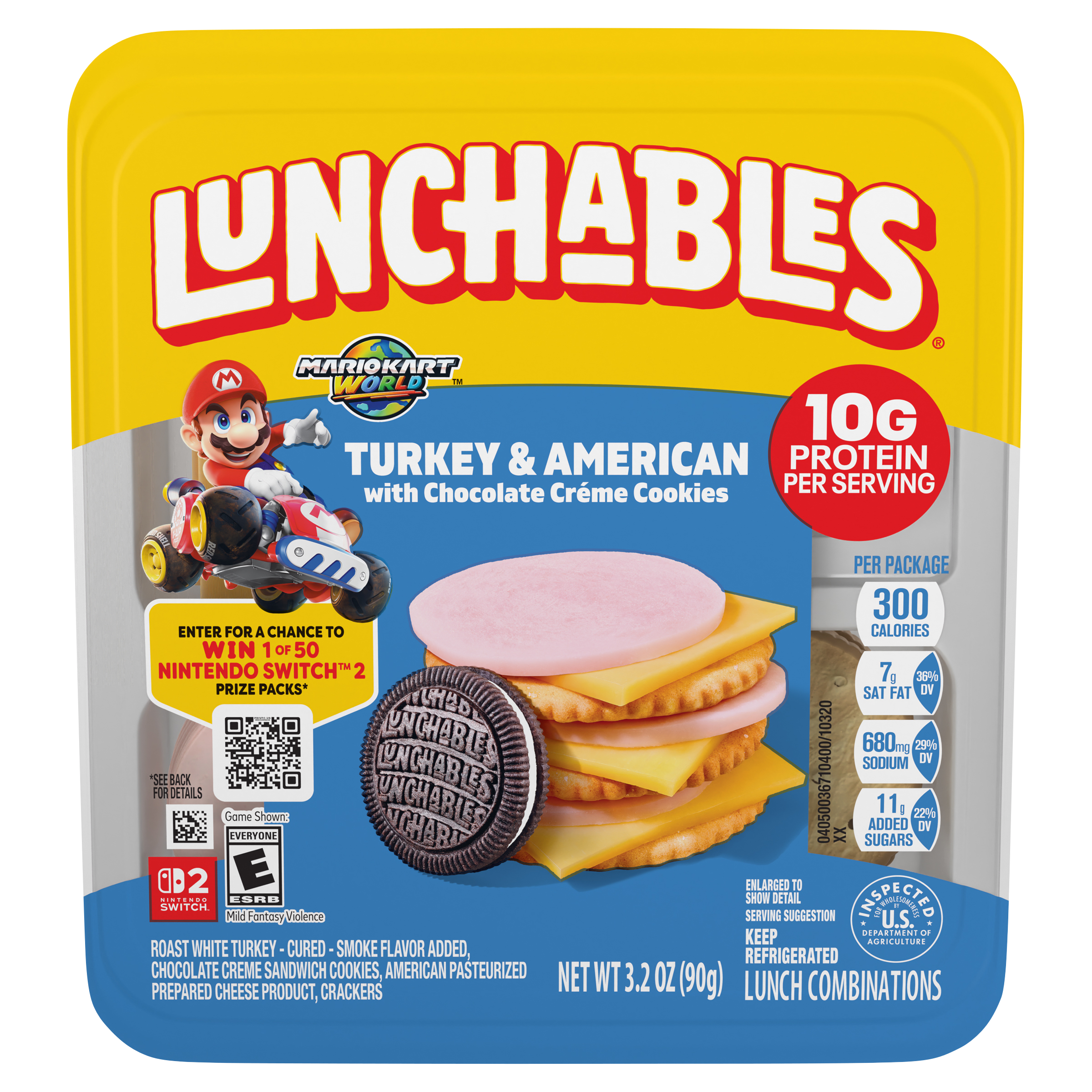 Turkey & American with Chocolate Creme Cookies