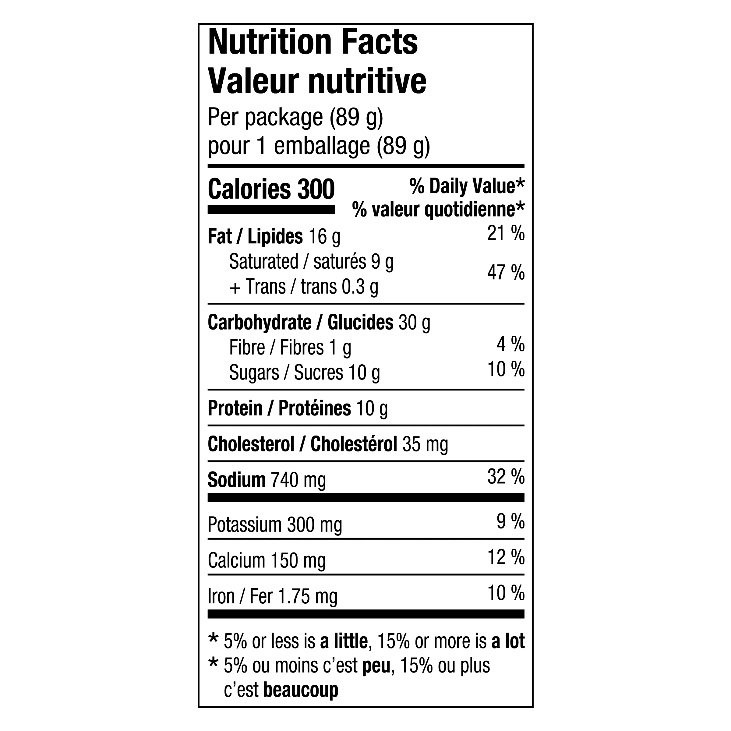 Nutrition info for this product.