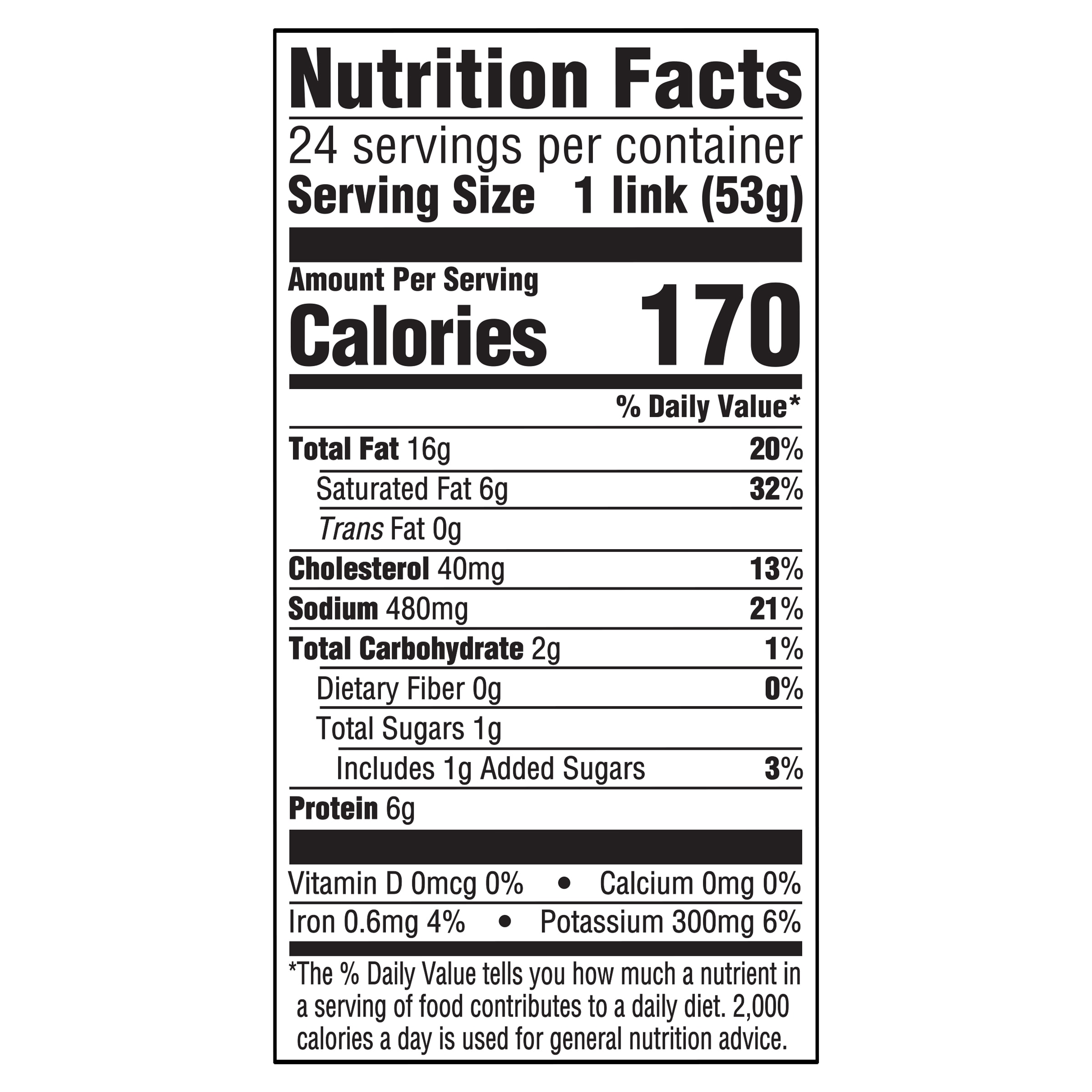 Nutrition info for this product.