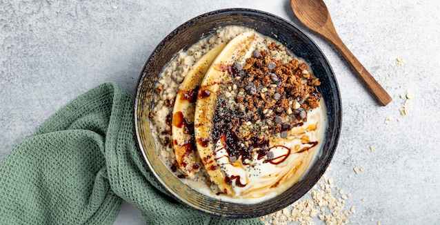 Mohn, Bananen Porridge