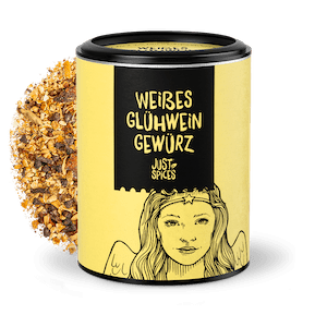 Weißes Glühwein Gewürz Dose von Just Spices