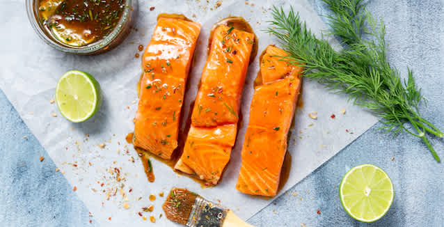 Marinade für Lachs