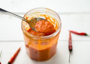 Piri Piri Soße im Glas