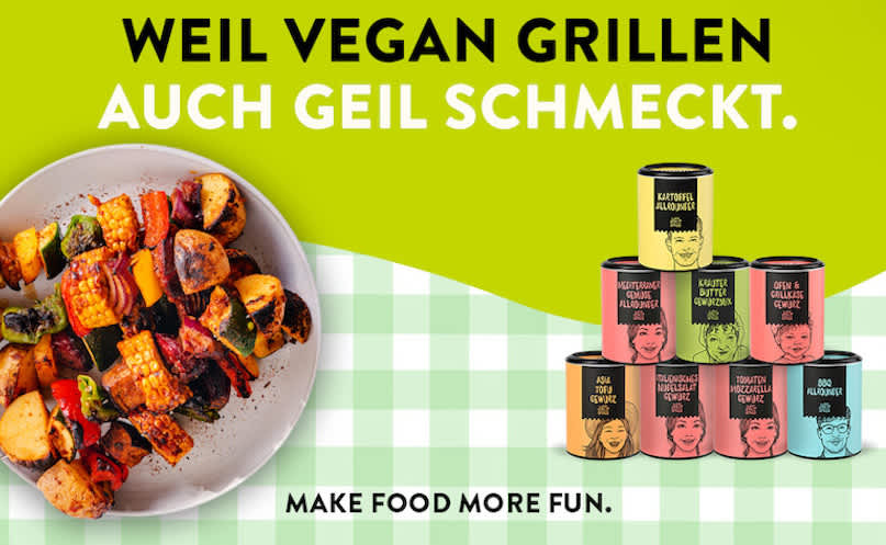 Vegetarisches Grillen Gewürz Set
