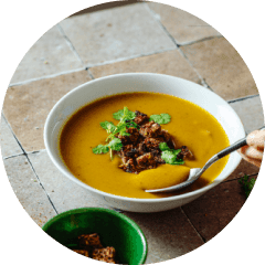 Mix mit Öl mischen für eine leckere Marinade