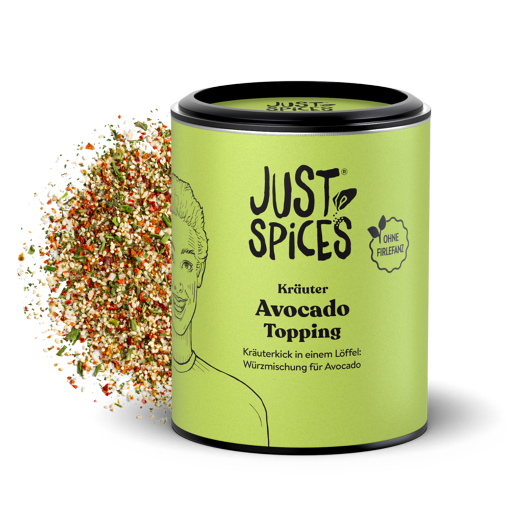 Kräuter Avocado Topping