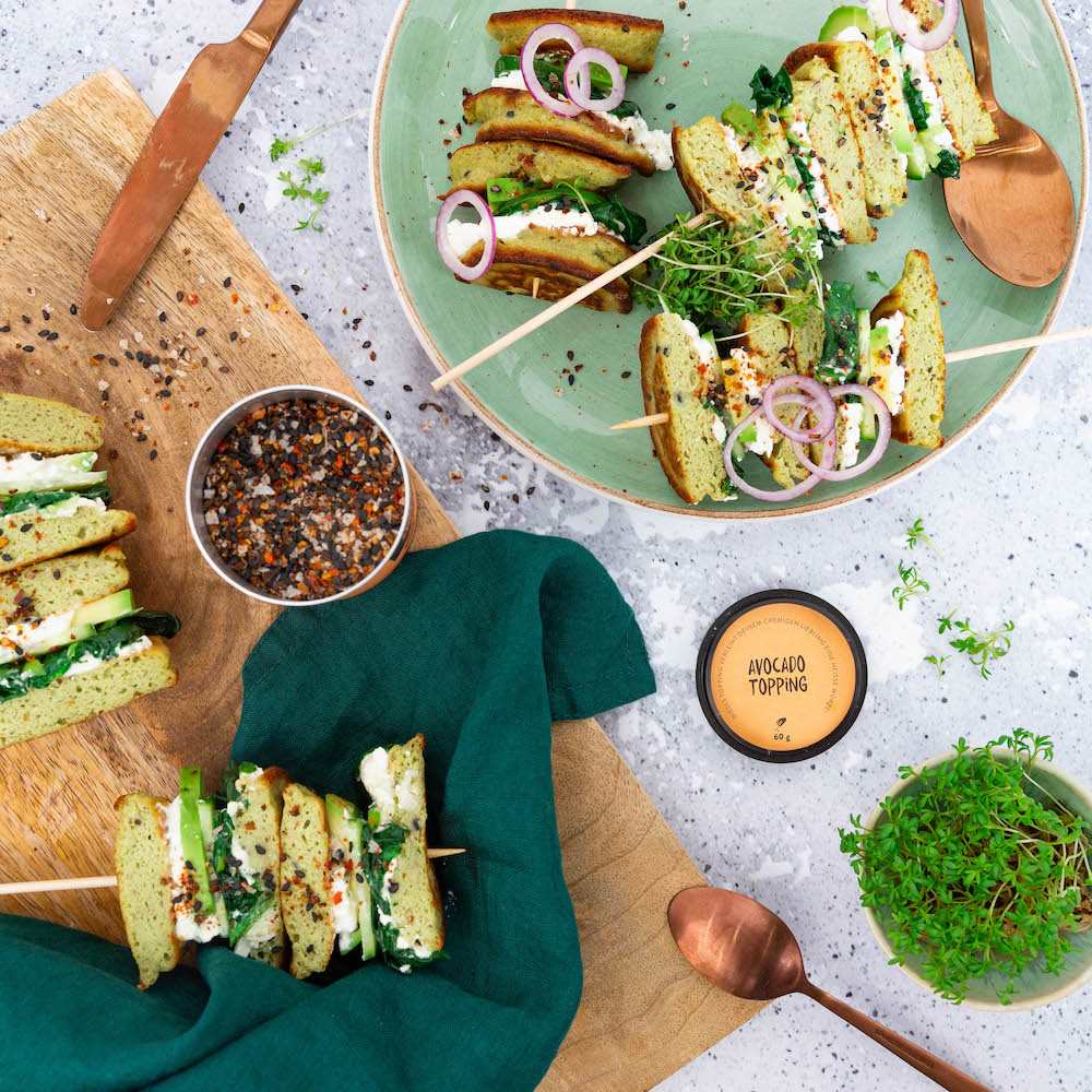Avocado Blinis