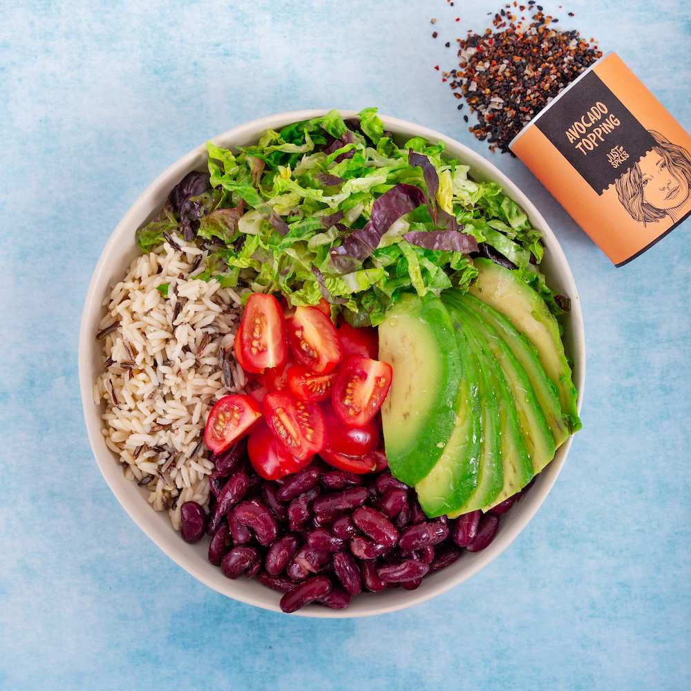 Bunte Avocado Bowl