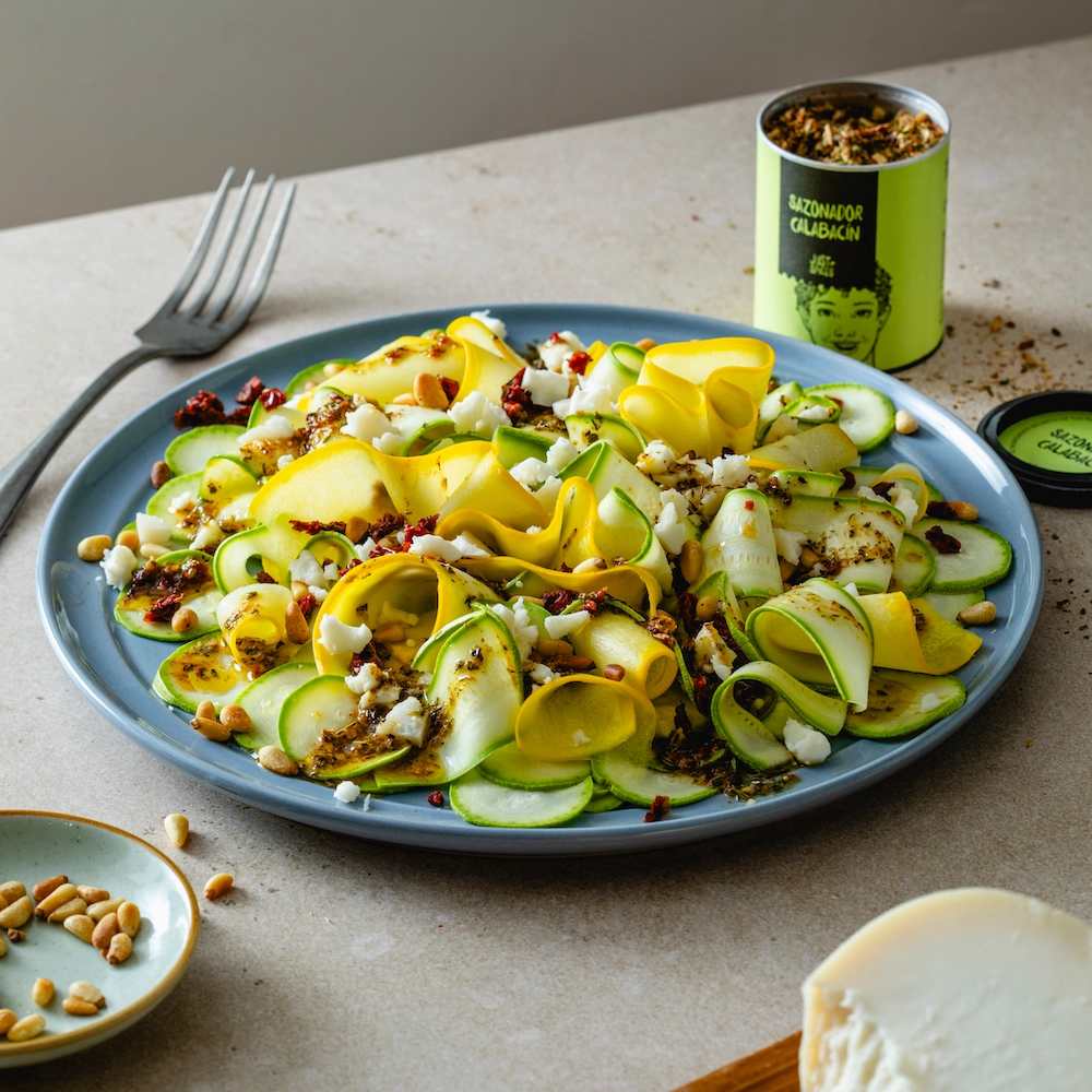 Carpaccio de calabacín