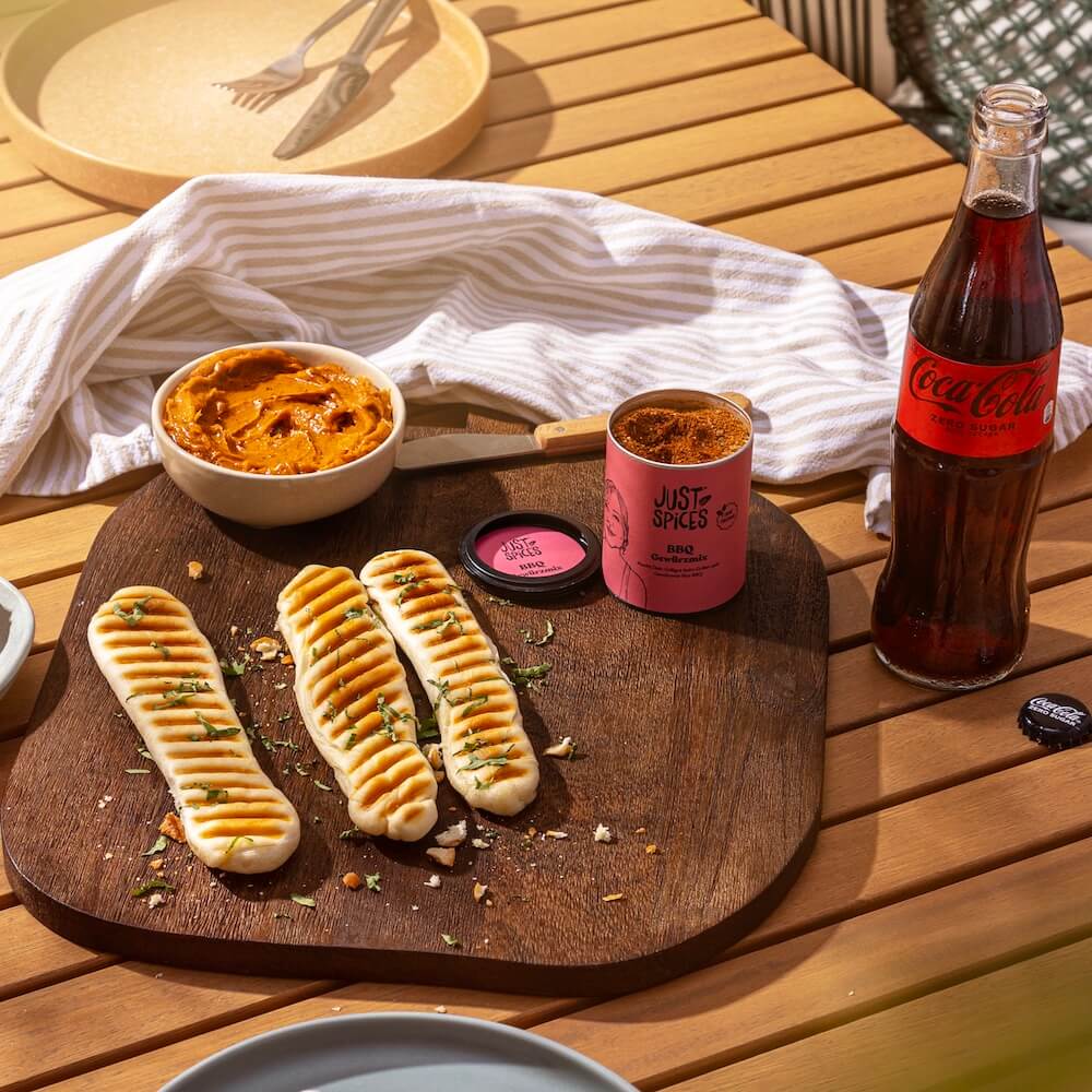 Grillbrot Sticks mit BBQ-Butter