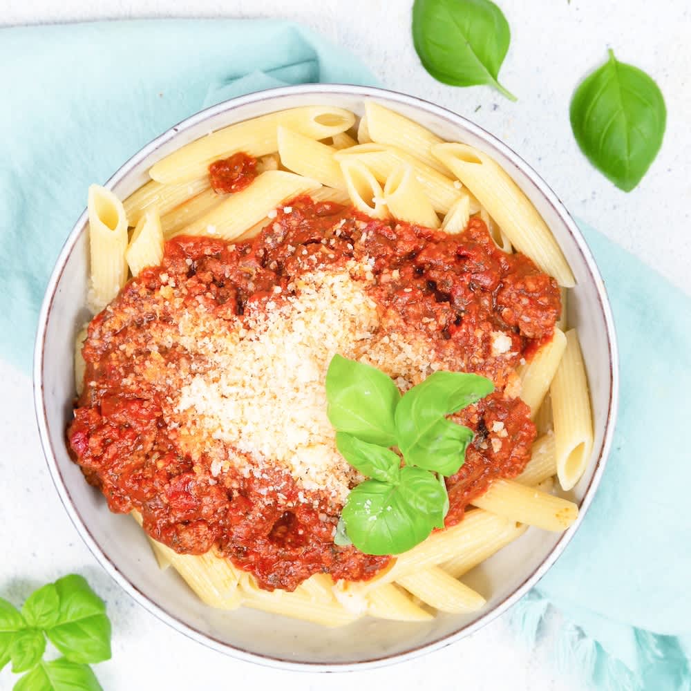 Einfache Klassische Penne Bolo