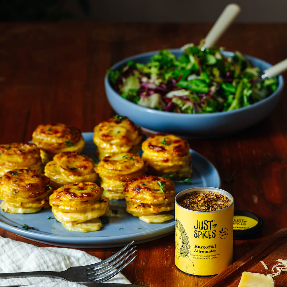 Kartoffel Gratin Muffins