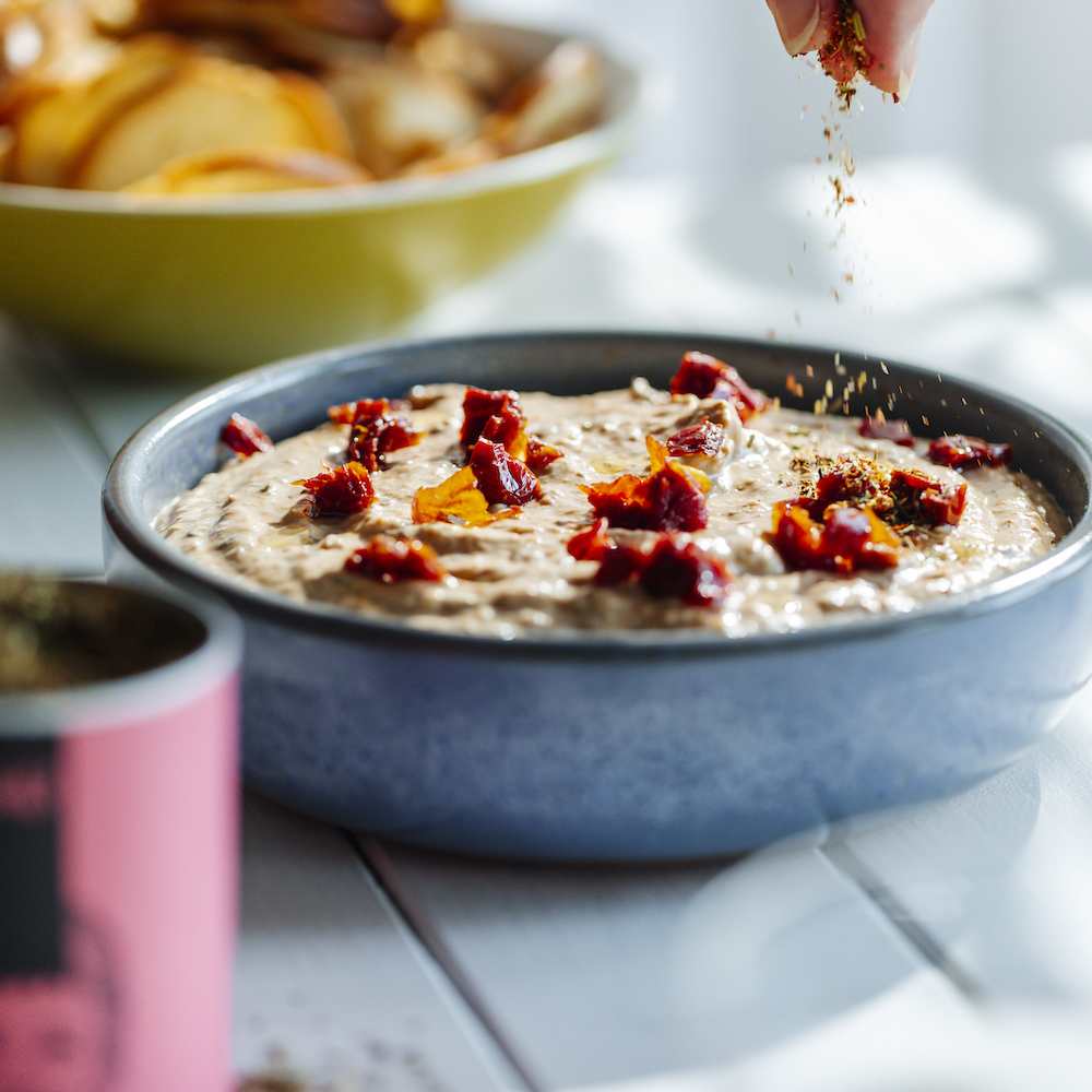 Mediterraner Auberginen Dip mit Thermomix®