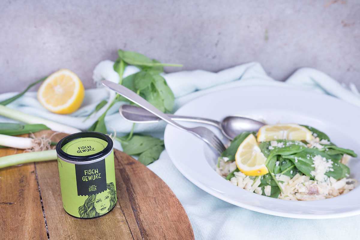 Pasta mit geräucherter Forelle