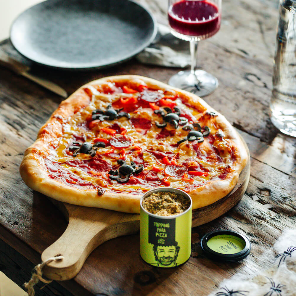 Pizza de Halloween