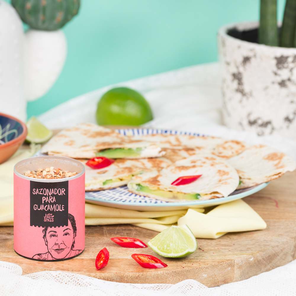 Quesadillas con aguacate