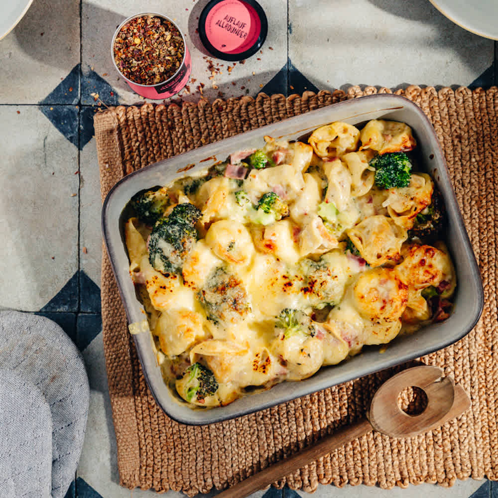 Schneller Tortellini Auflauf