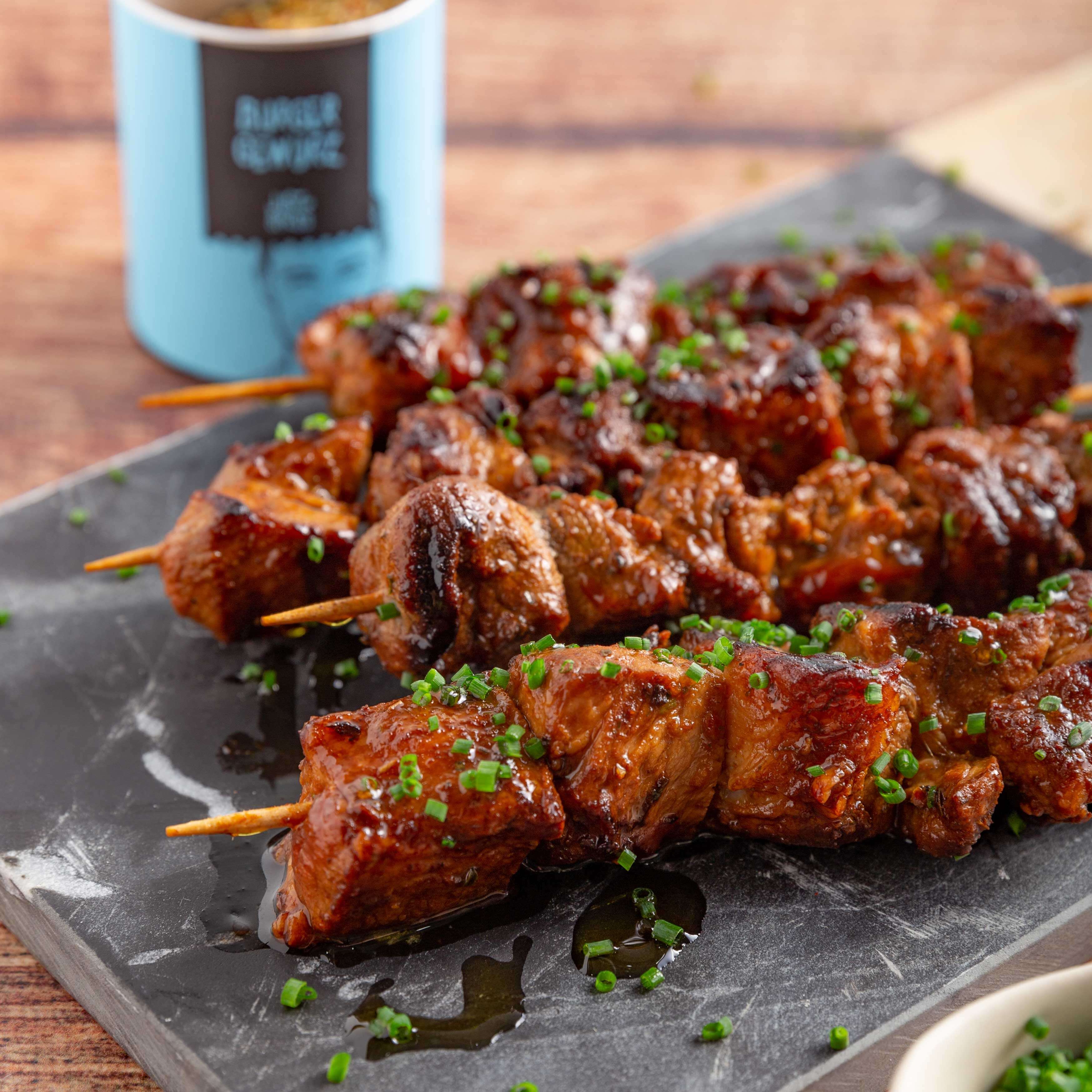 Schweinespieße vom Grill