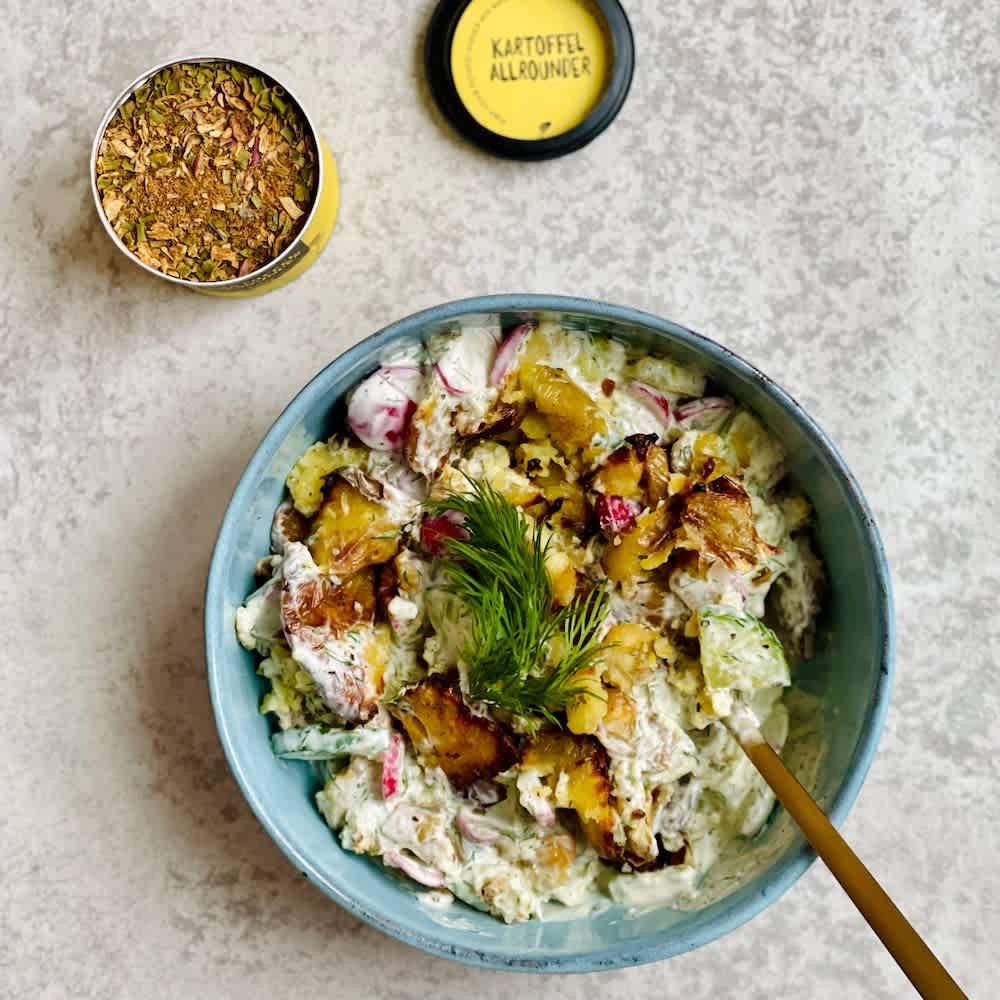 Smashed Potato Salad