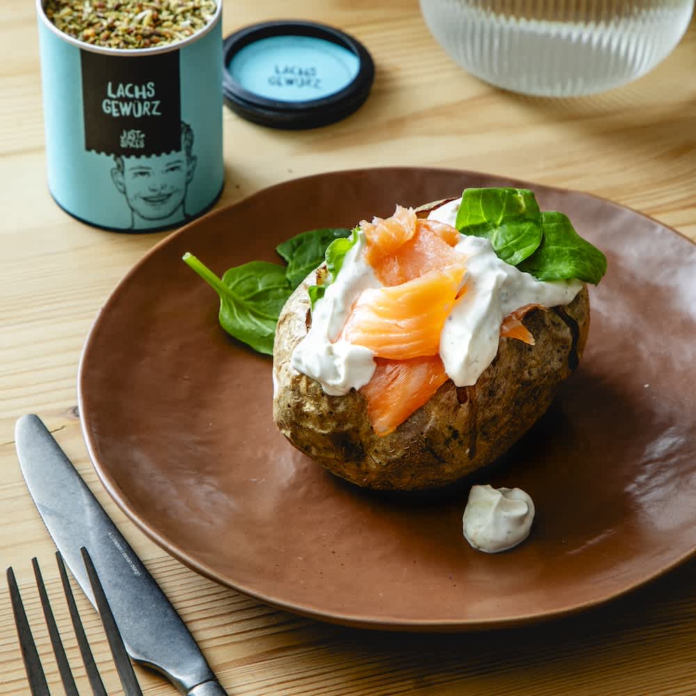 Spinat Lachs Kartoffel