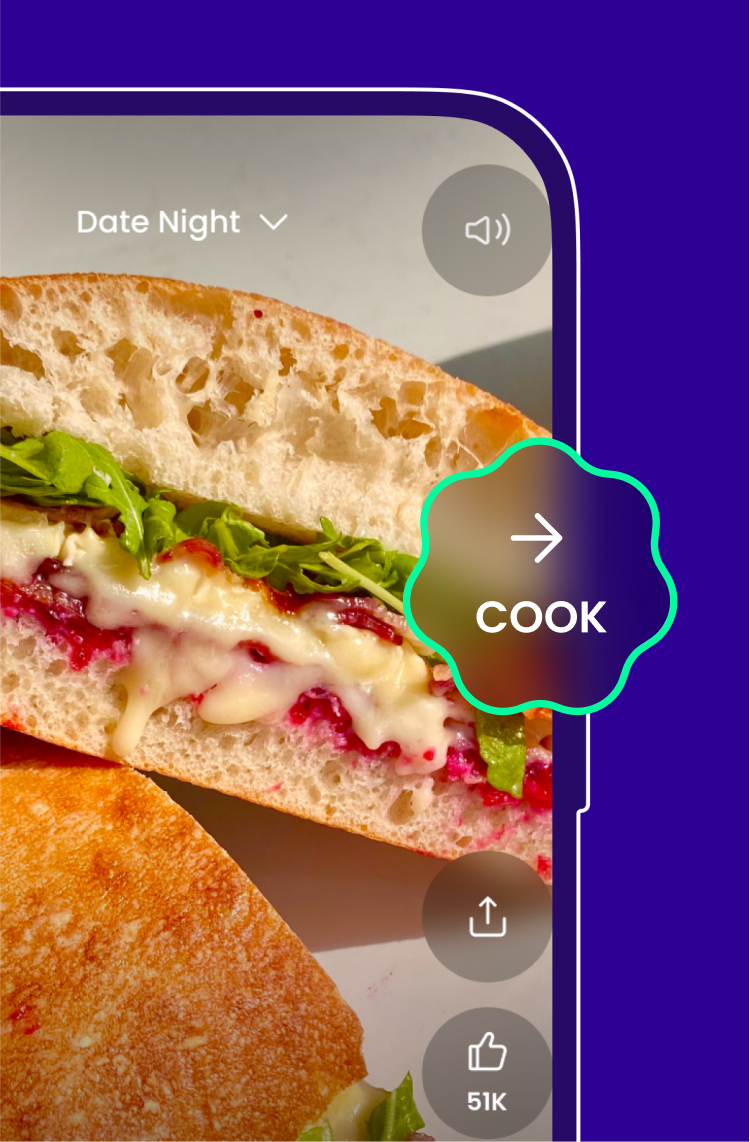 Brie, cranberry & bacon sandwich.