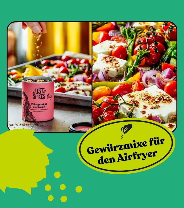 Ofengemüse Gewürzmix für den Airfryer