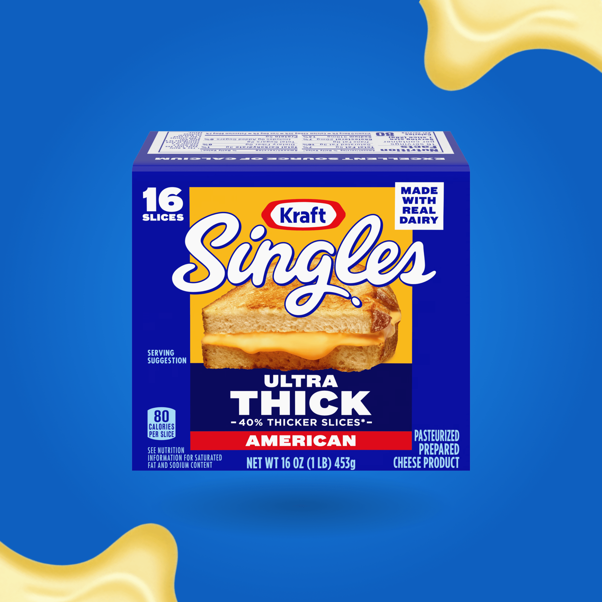 Ultra Thick American Cheese Slices