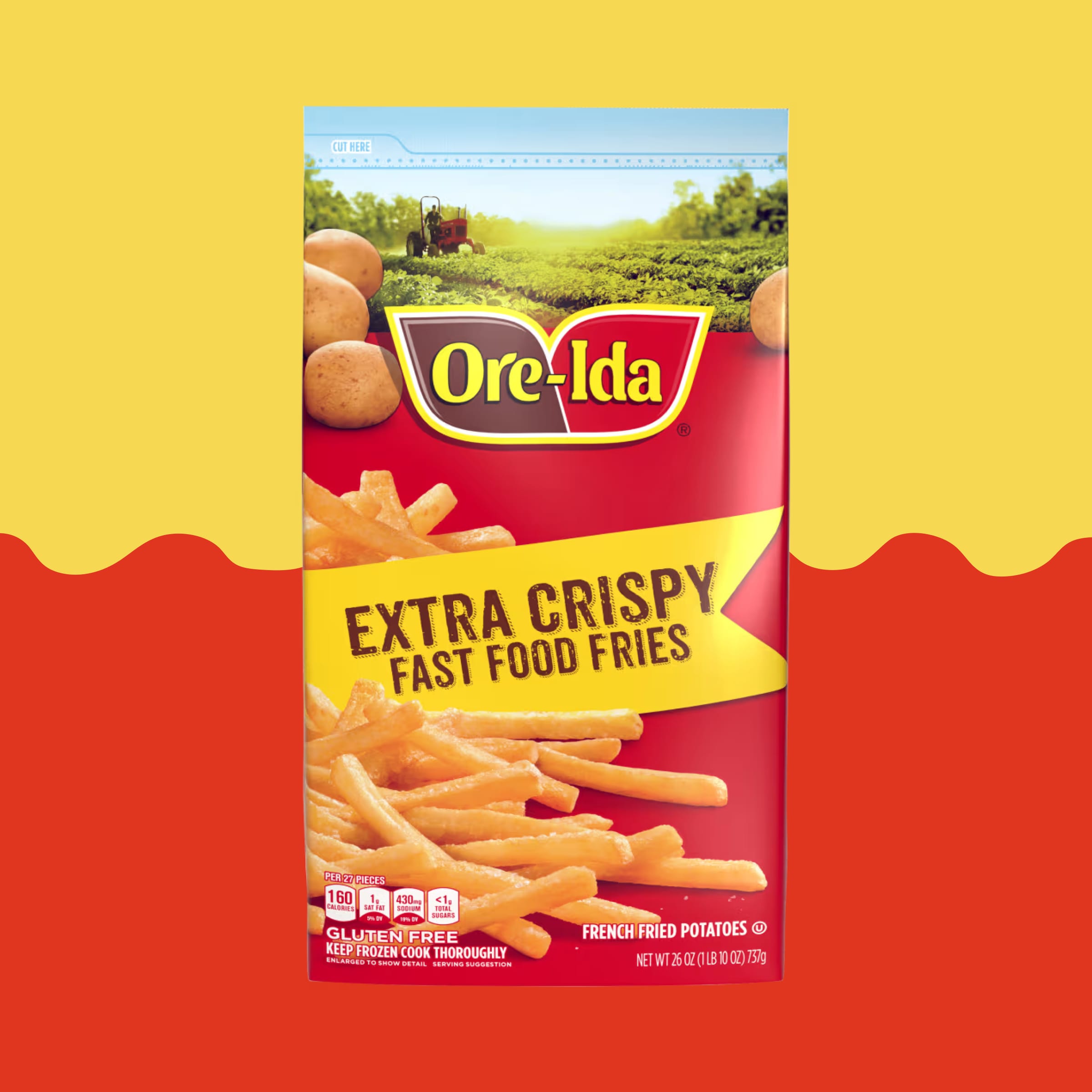 ORE-IDA Extra Crispy Fast Food French Fries French Fried Potatoes